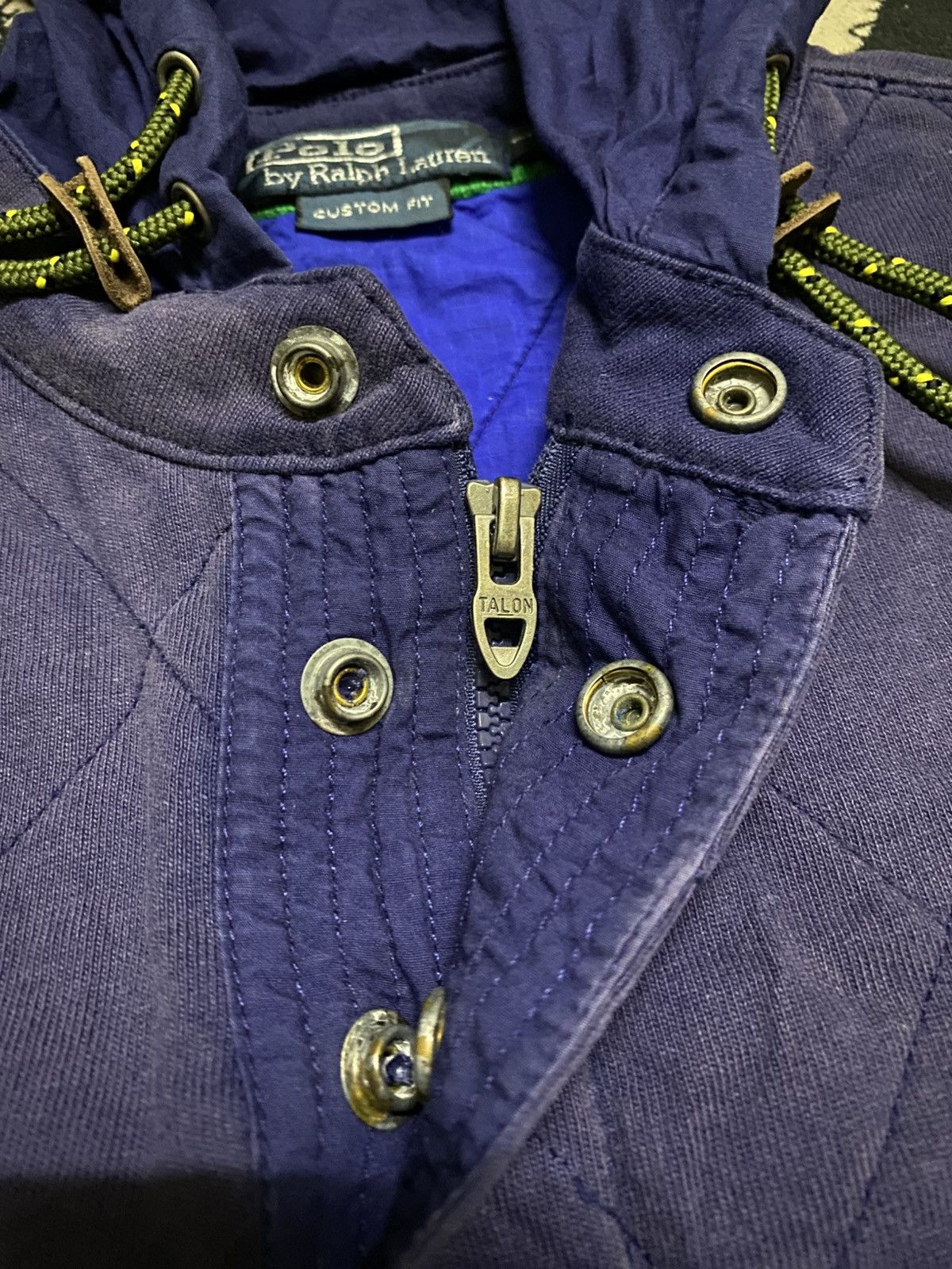 Polo Ralph Lauren Vintage Rare Polo Ralph Lauren Expedition Hooded Rugby Shirt Size US M / EU 48-50 / 2 - 9 Thumbnail