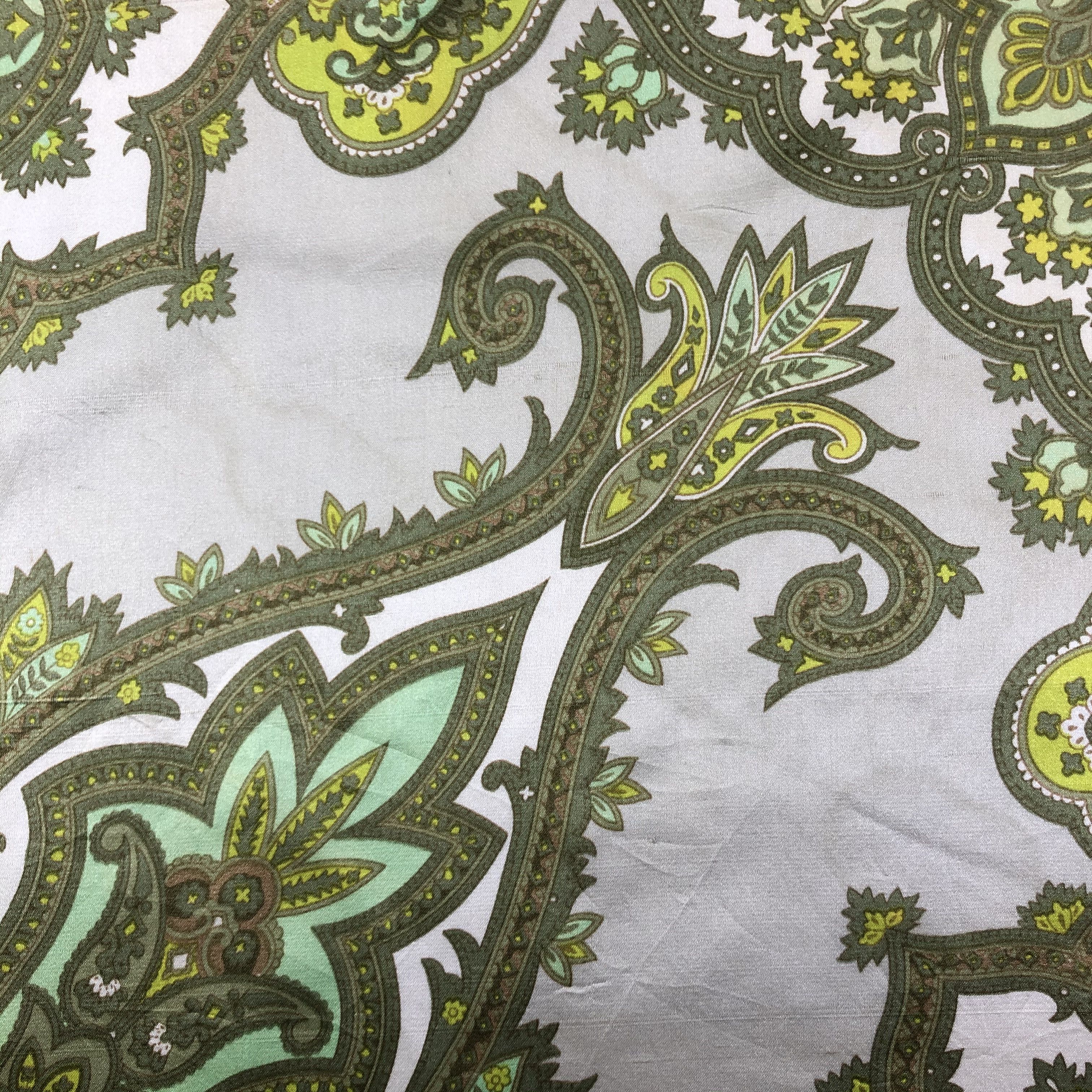 Vintage Vintage Silk Scarf Size ONE SIZE - 7 Thumbnail