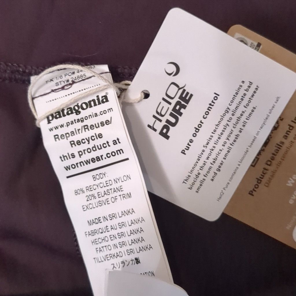 Patagonia Patagonia obsidian plum maipo 7/8 stash tights size XL Size 30" / US 8 / IT 44 - 3 Thumbnail