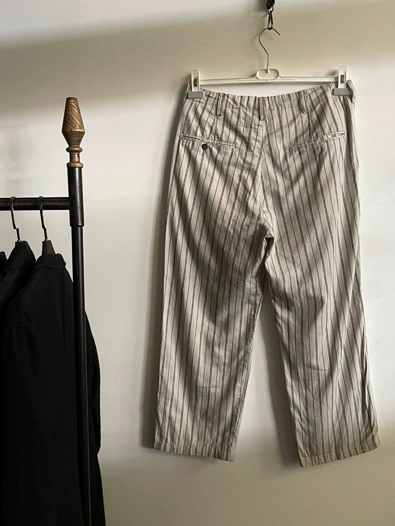 Yohji Yamamoto Yohji Yamamoto size 3 01 SS striped trousers trousers stra Size US 30 / EU 46 - 4 Thumbnail