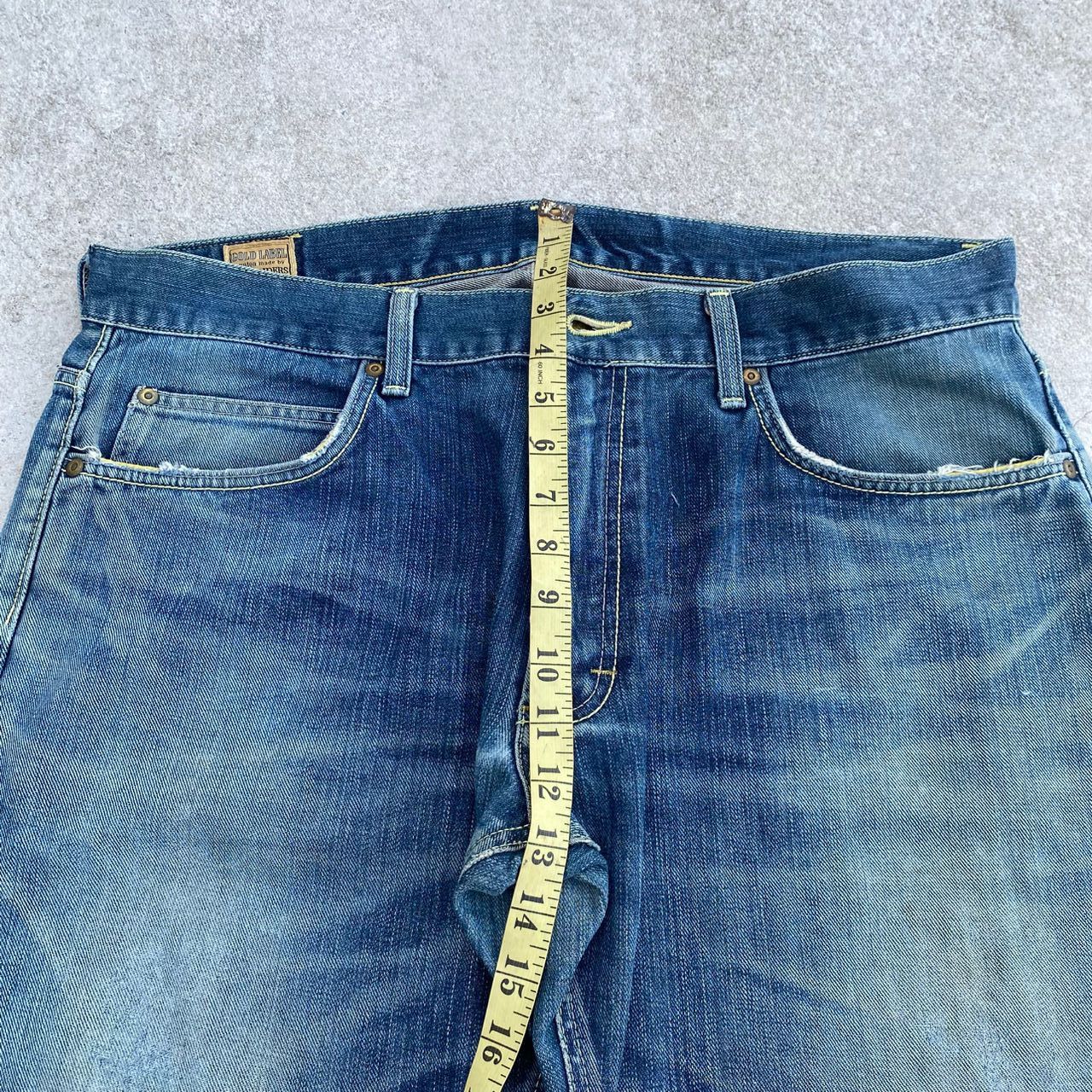 Lee Vintage Lee Riders Dismtressed Denim Size US 38 / EU 54 - 10 Thumbnail