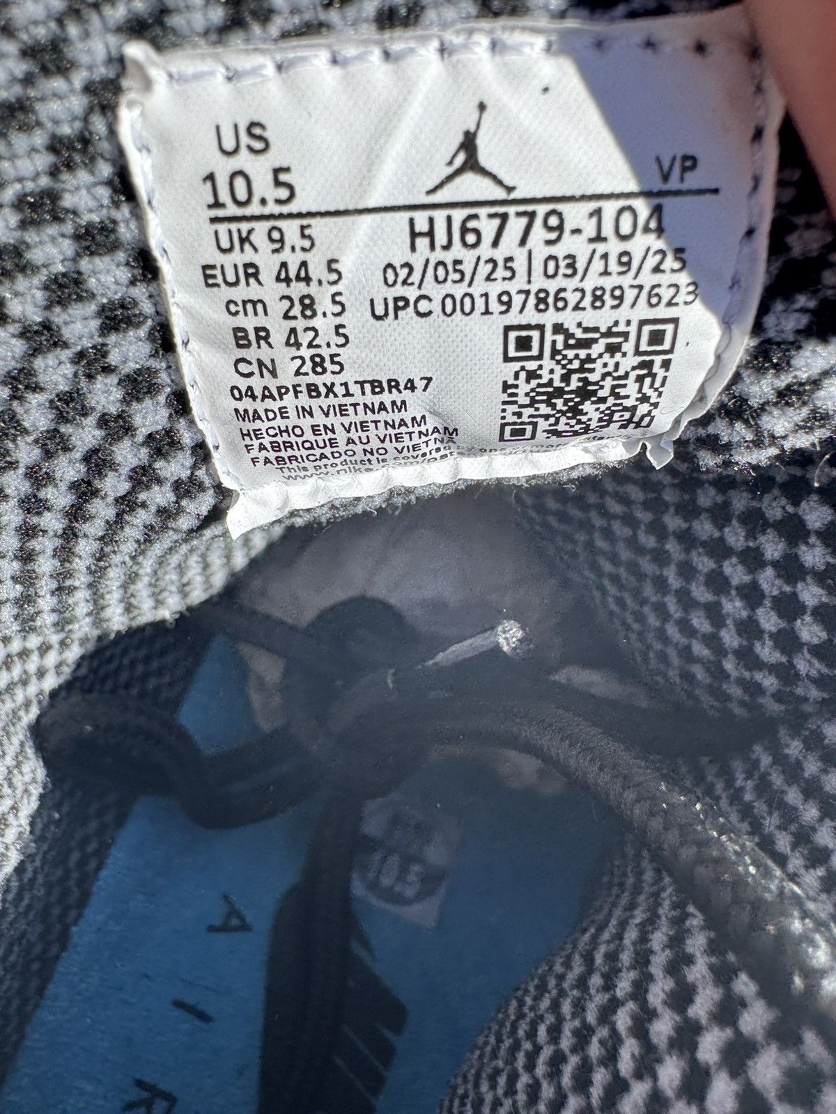 Jordan Brand JORDAN 10 RETRO OG STEEL STEELE 2025 SIZE 10.5 Size US 10.5 / EU 43-44 - 6 Thumbnail