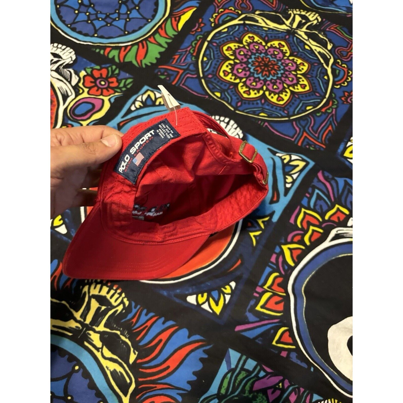 Other Vintage polo sport spellout deadstock dad hat ralph lauren Size ONE SIZE - 4 Thumbnail