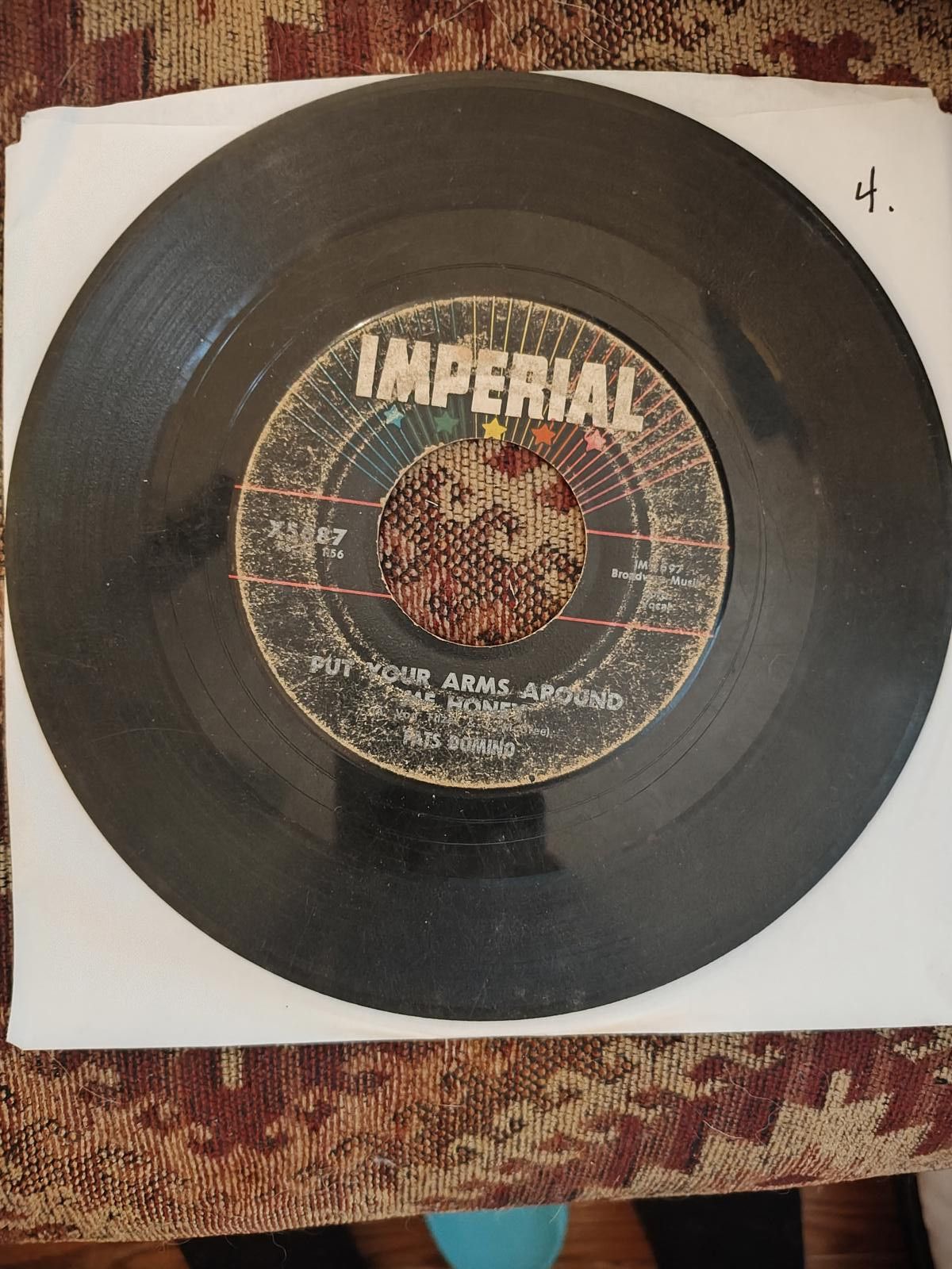 7” Fats Domino Put Your Arms Around Me Honey IMP1061 IMPERIAL Japan Vinyl /00080 7