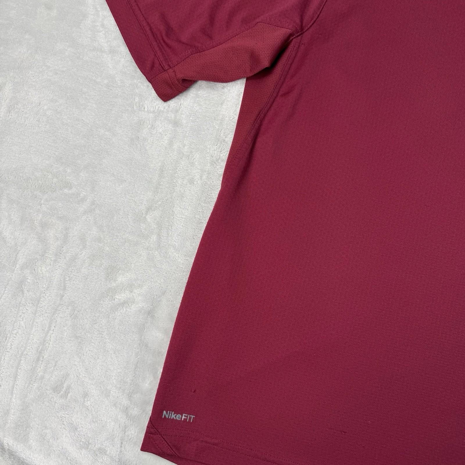 Nike Nike Team Florida State FSU Polo Shirt VTG Maroon NCAA XL Size US XL / EU 56 / 4 - 9 Thumbnail