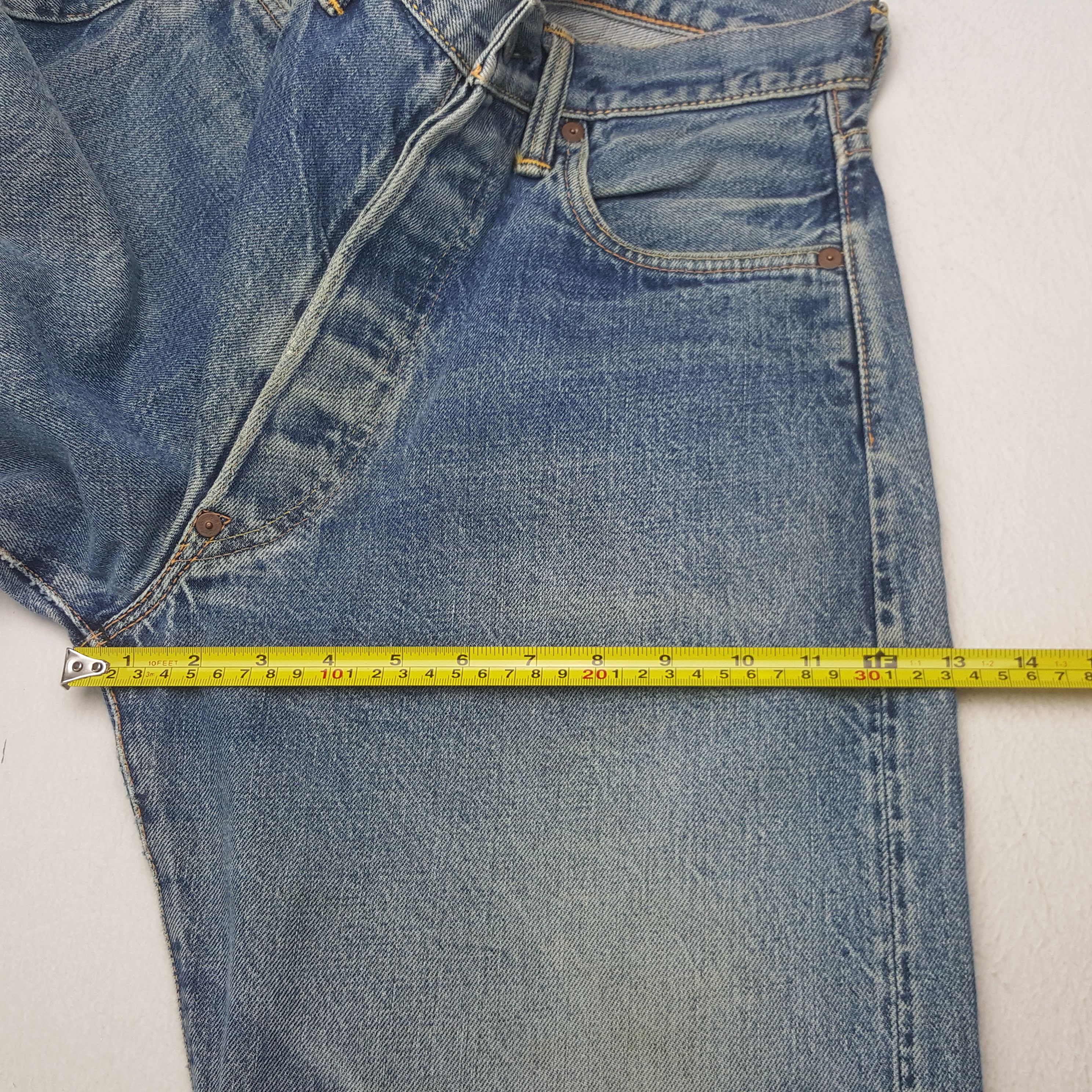 Evisu Vintage Evisu Japan Selvedge Daicock Custom Denim Jeans RR9 Size US 30 / EU 46 - 12 Thumbnail