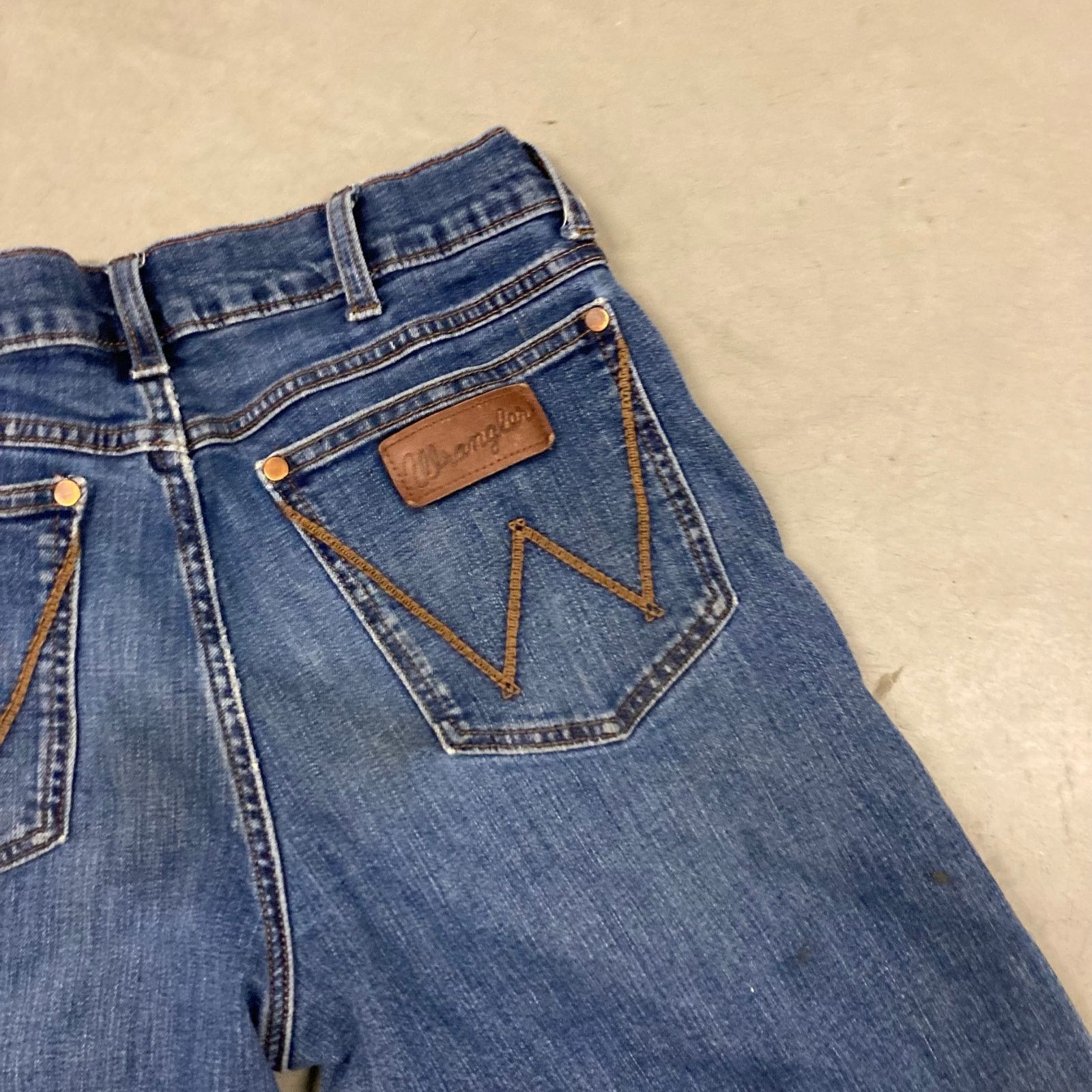 Vintage × Wrangler Wrangler y2k bootcut Jeans 31x32 Size US 31 - 3 Thumbnail