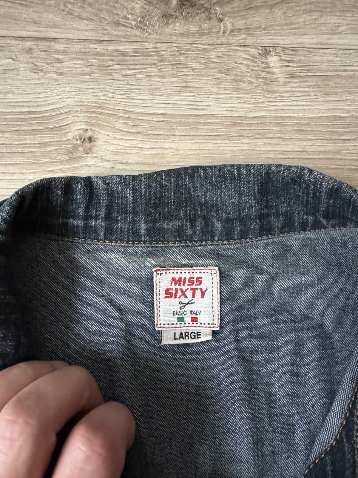 Miss Sixty Vintage Y2K Miss Sixty Denim Jacket Size L / US 10 / IT 46 - 5 Thumbnail