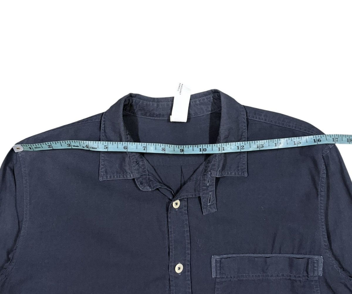 Margaret Howell MHL Margaret Howell Navy Blue Cotton Button Ups Shirt Size US S / EU 44-46 / 1 - 17 Thumbnail