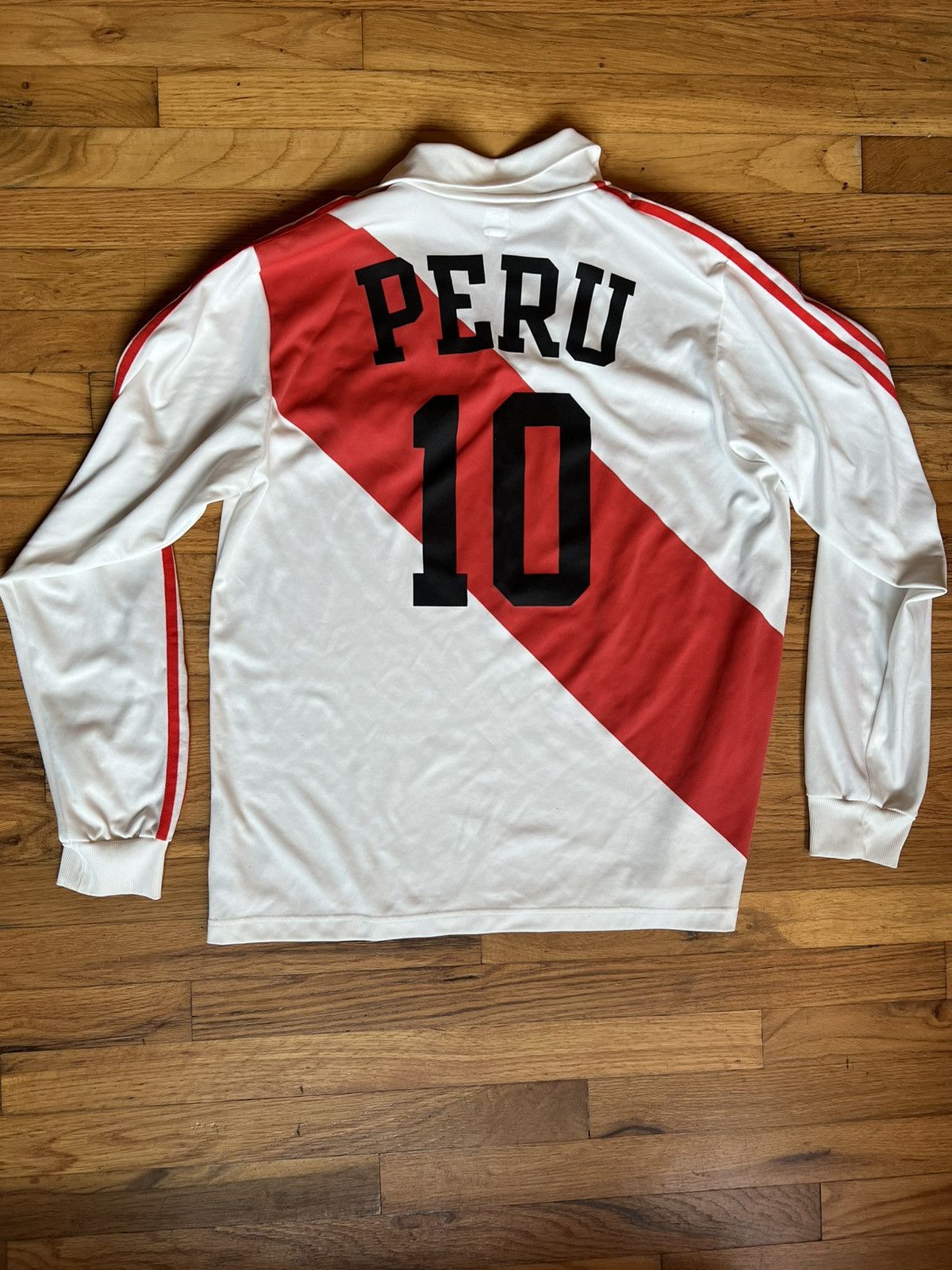 Adidas Adidas Peru 1978 Soccer Football Jersey Long Sleeve XL Size US XL / EU 56 / 4 - 3 Thumbnail