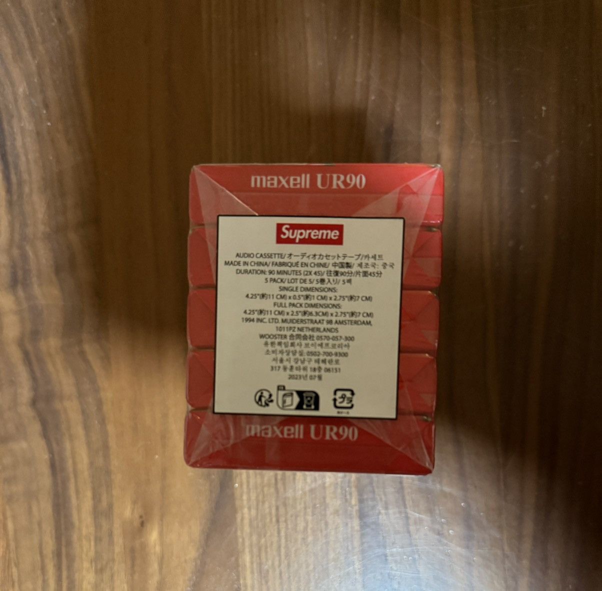 Supreme - Supreme × Maxell Cassette Tapes 5Pack ×2 Supreme Maxell Cassette Tapes (5 Pack) (FW23) - $36