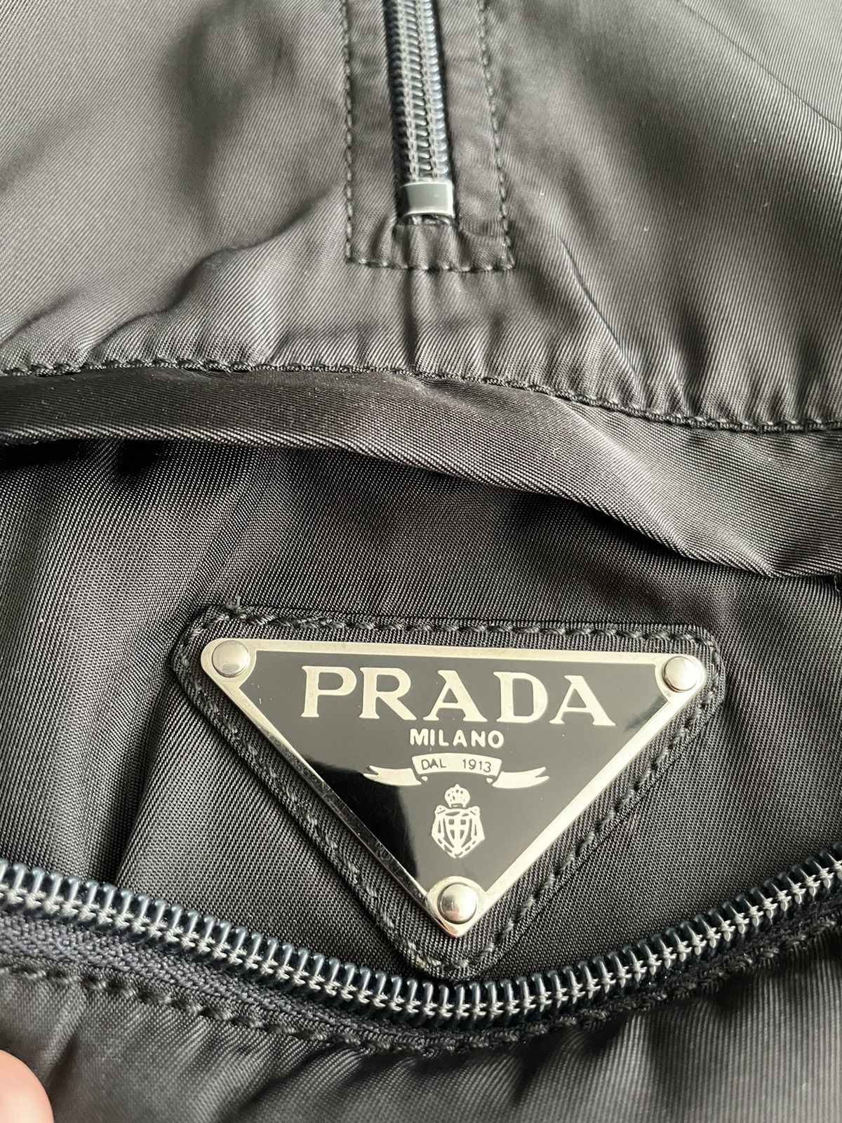 Prada Prada 90’s Plaque Logo Packable Nylon Jacket Size US S / EU 44-46 / 1 - 6 Thumbnail