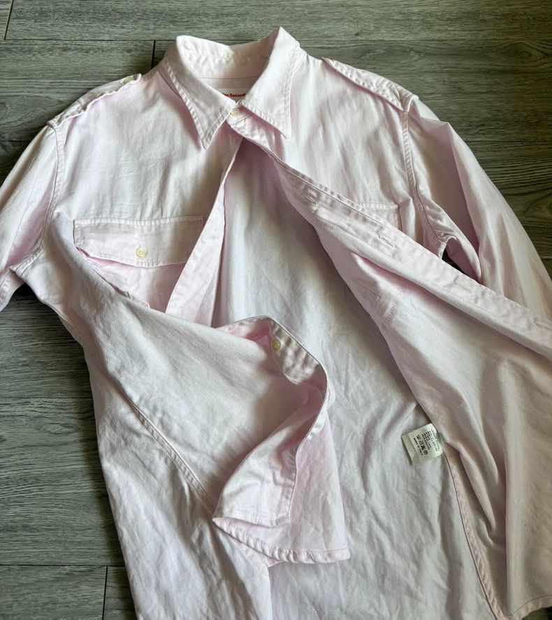 Walter Van Beirendonck walter van beirendonck Embroidered shirt walter pink milit Size US L / EU 52-54 / 3 - 8 Thumbnail