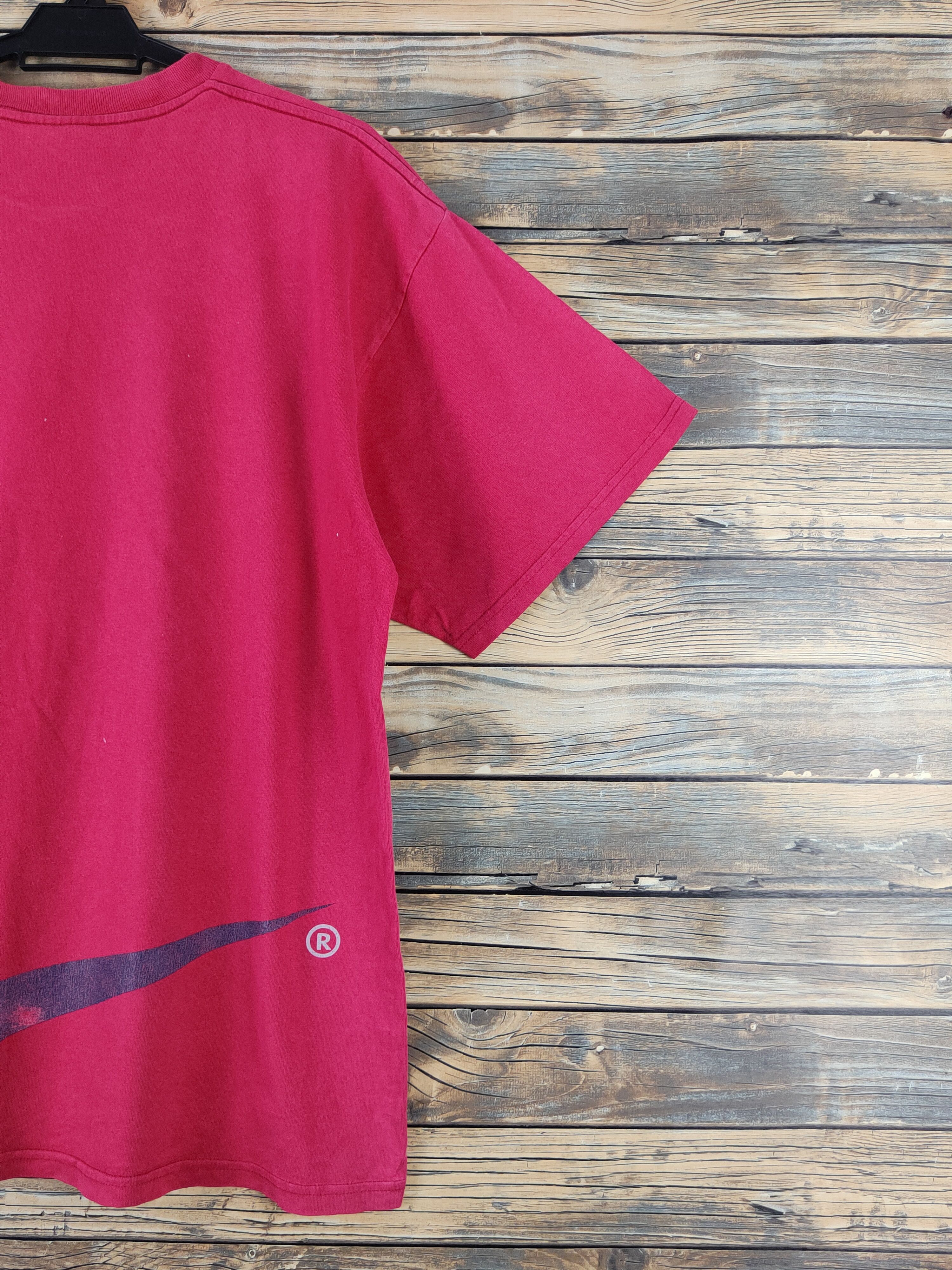 Nike DLL Nike Red Short Sleeve T-shirt #1435 Size US M / EU 48-50 / 2 - 9 Thumbnail