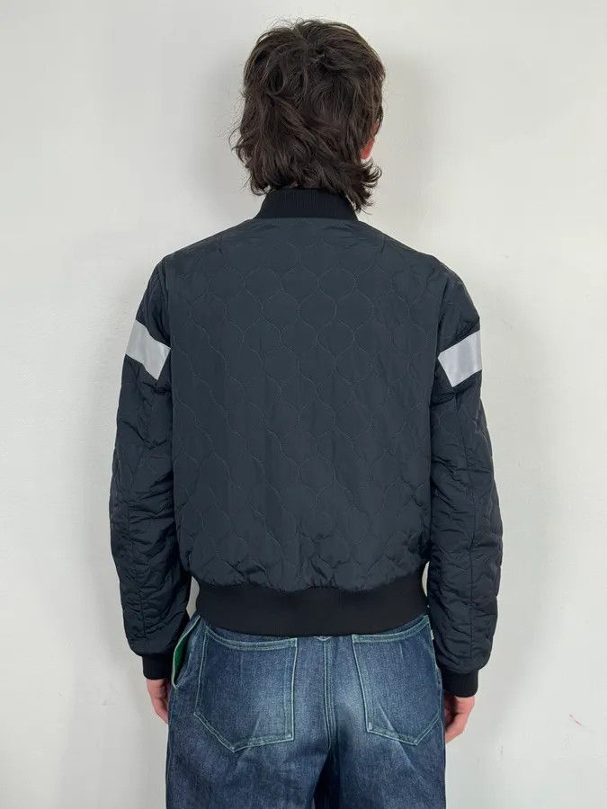 Dries Van Noten AW2015 Dries Van Noten Reversible Beige & Navy Bomber Jacket Size US M / EU 48-50 / 2 - 5 Thumbnail