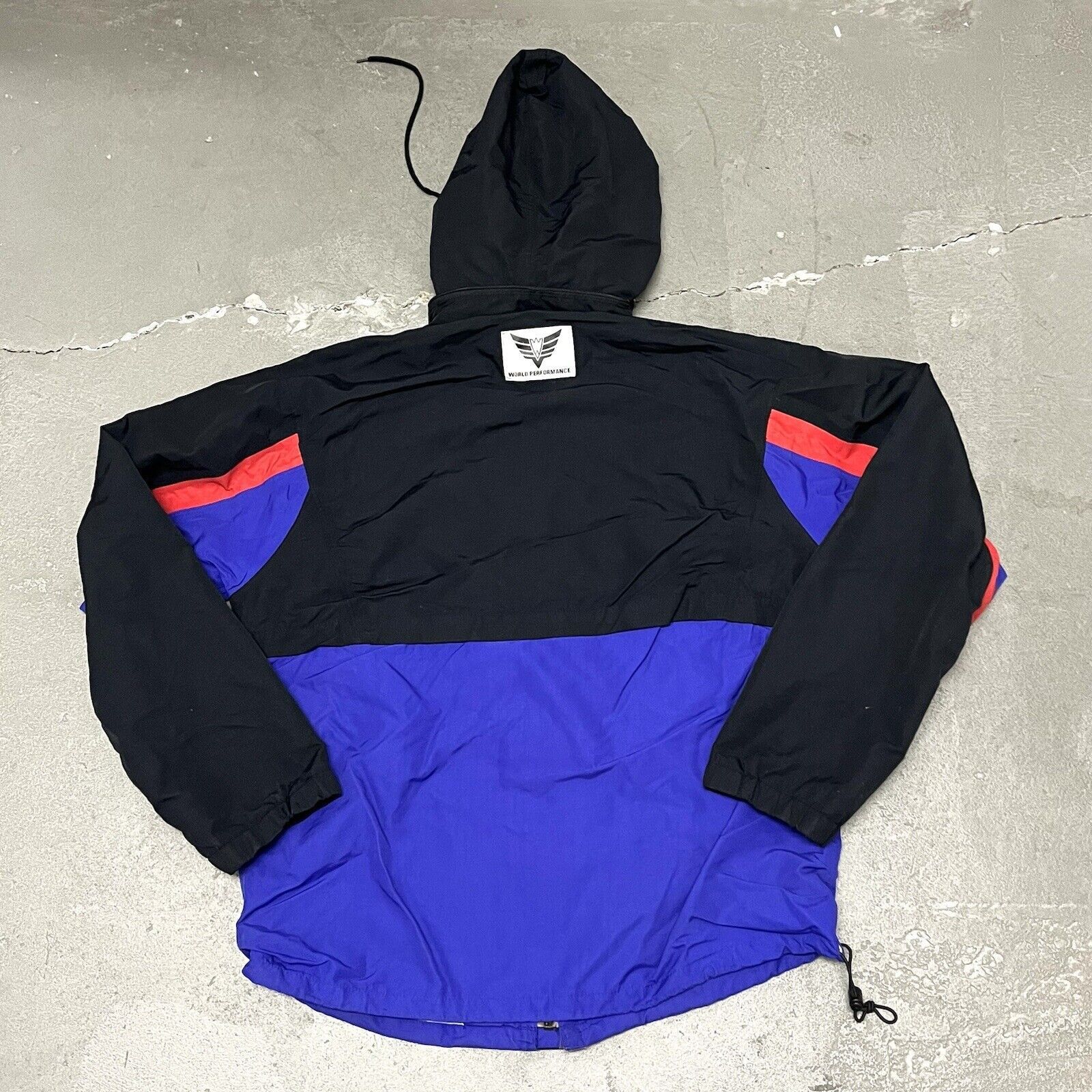 Asics VTG 1990’s ASICS Colour Block Full Zip Windbreaker Size Med Size US M / EU 48-50 / 2 - 11 Thumbnail