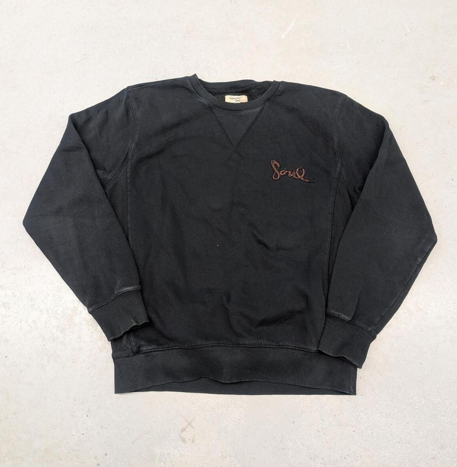 Other Y2K Triple Five Soul Black Reverse Weave Style Sweater Size US XL / EU 56 / 4 - 1 Thumbnail