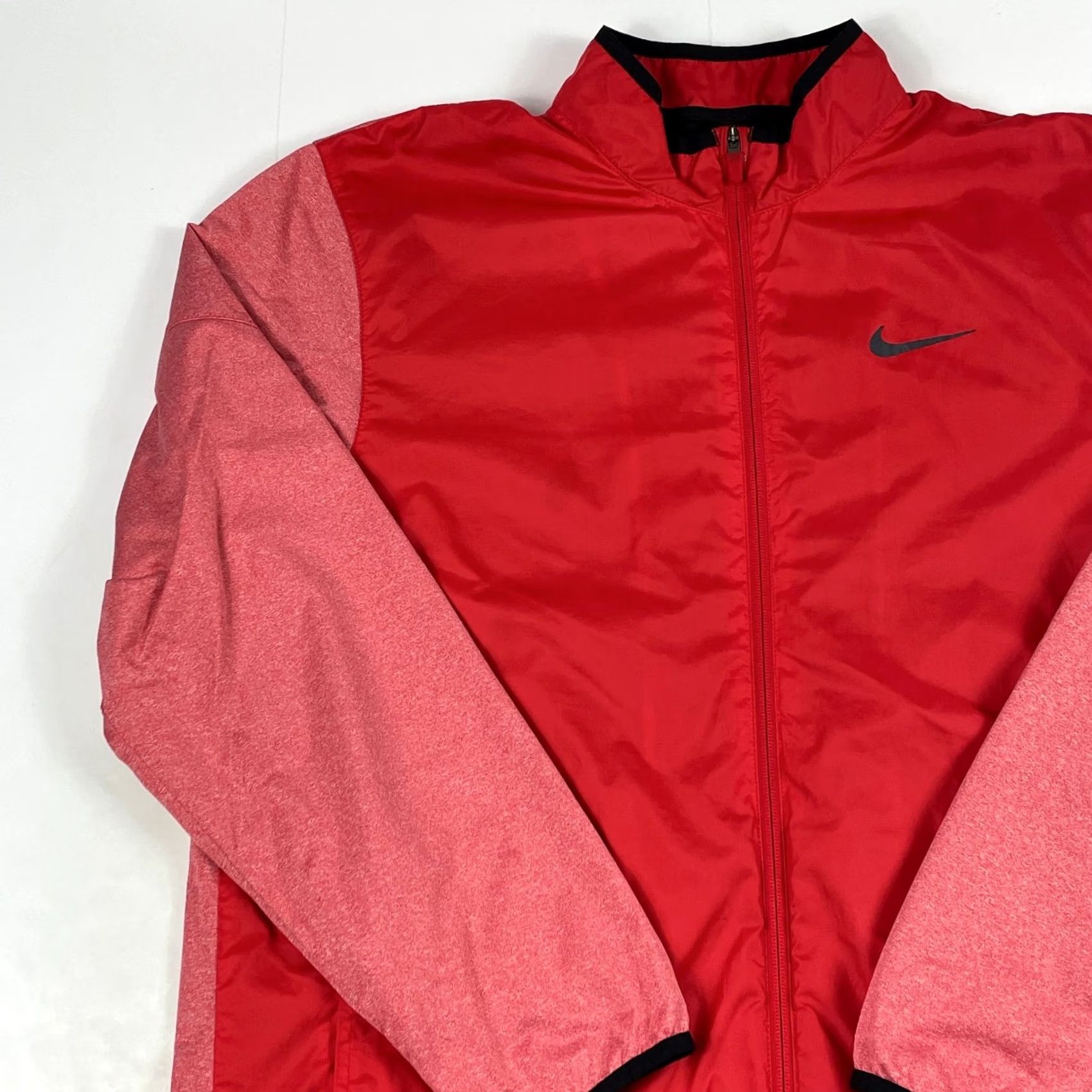 Nike Nike Jacket Mens Large Red Golf Full Zip Ultralight Lined Golfing Mock Size US L / EU 52-54 / 3 - 2 Thumbnail
