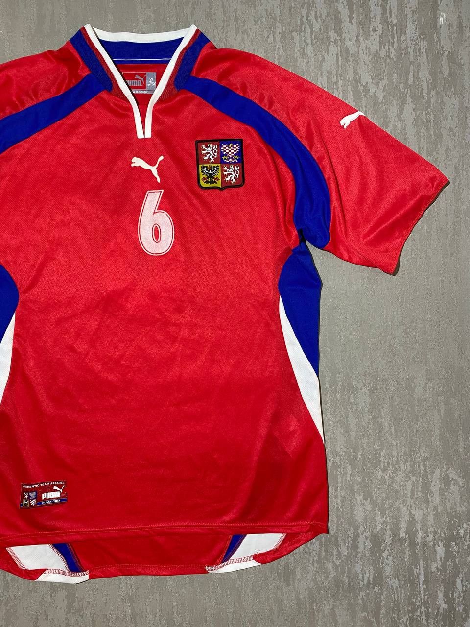 Puma PUMA Czech Republic Vintage 2000-02 Football Soccer Jersey Size US XL / EU 56 / 4 - 3 Thumbnail