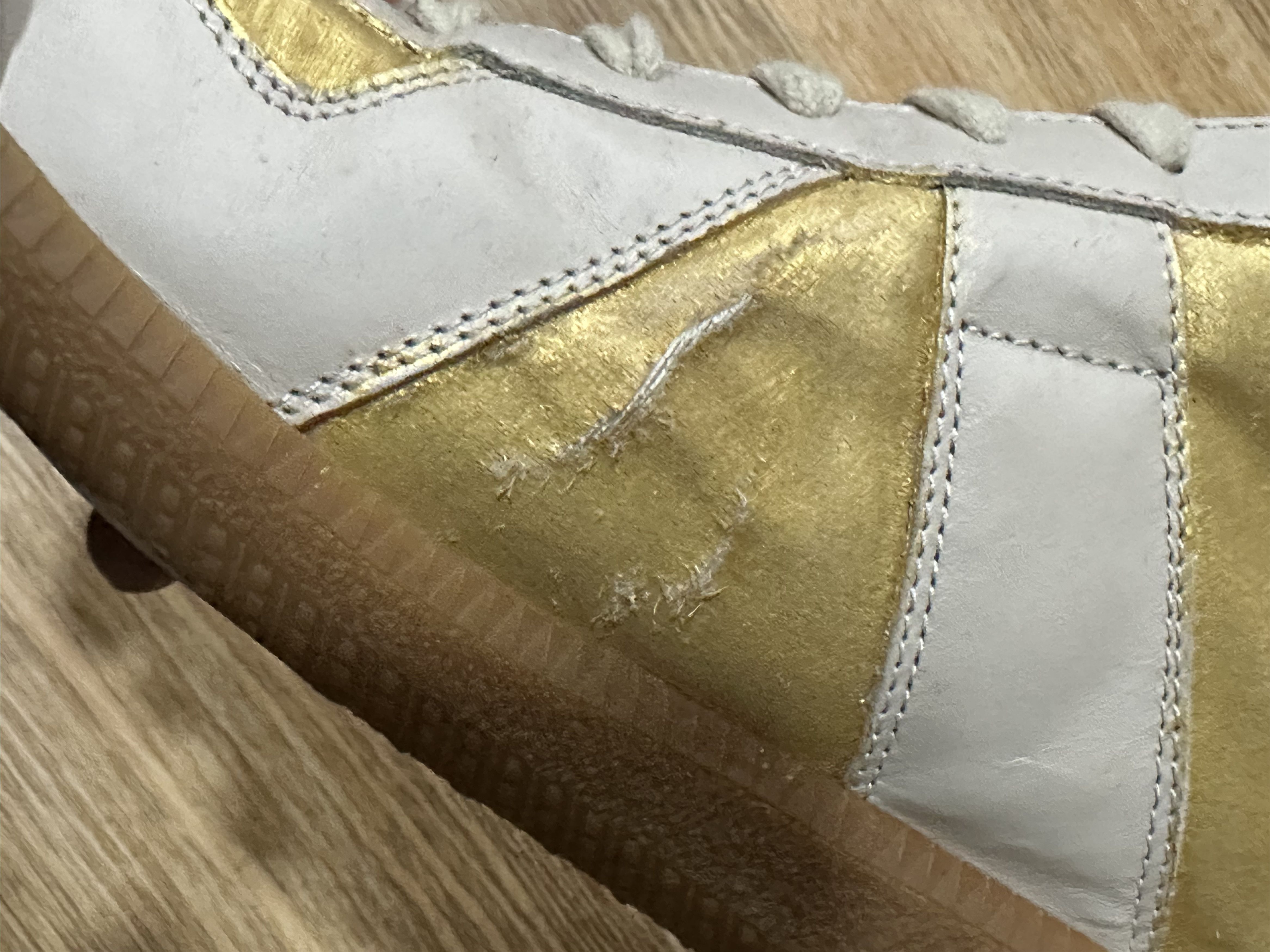 Maison Margiela VTG Maison Margiela GATS Gold Replica Sneaker Size US 7 / EU 40 - 12 Thumbnail