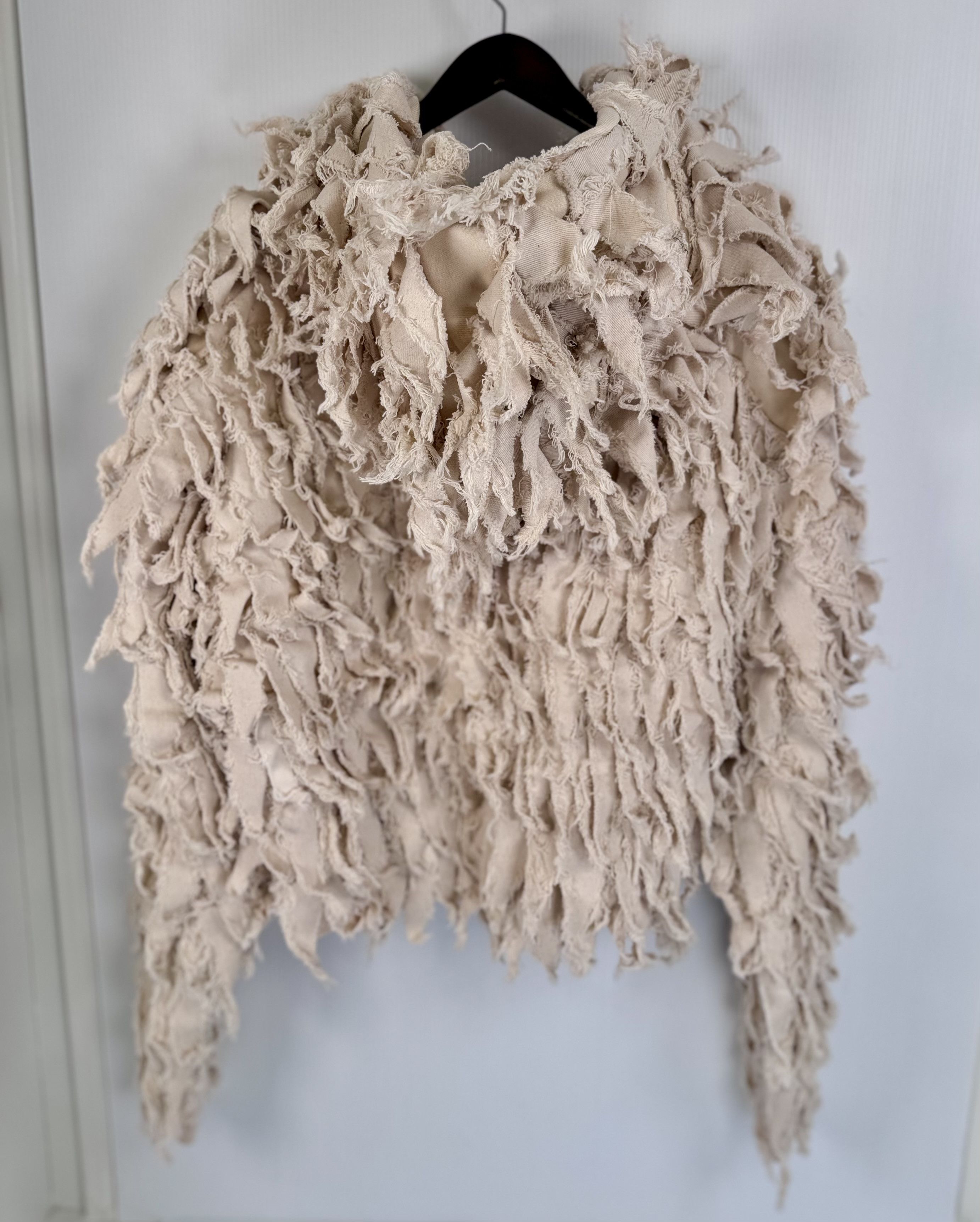 Other NTMB Custom Cropped Beige Oversized Yeti Over Hoodie Size US XL / EU 56 / 4 - 4 Thumbnail
