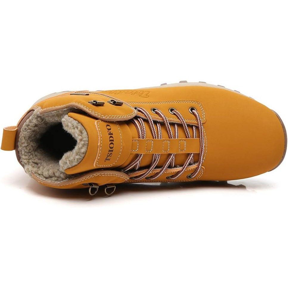 Other Tsiodfo Men's Size 12 Tan Yellow High Top Winter Boots Size US 12 / EU 45 - 5 Thumbnail