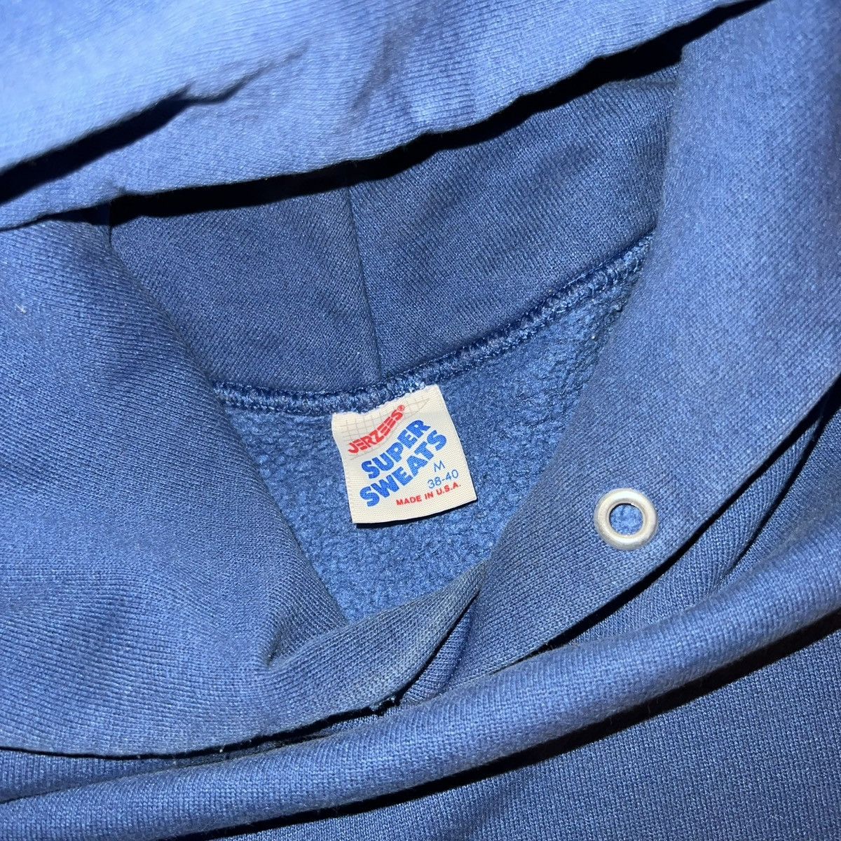 Other 80s VTG double face super sweats hoodie JERZEES Size US M / EU 48-50 / 2 - 3 Thumbnail