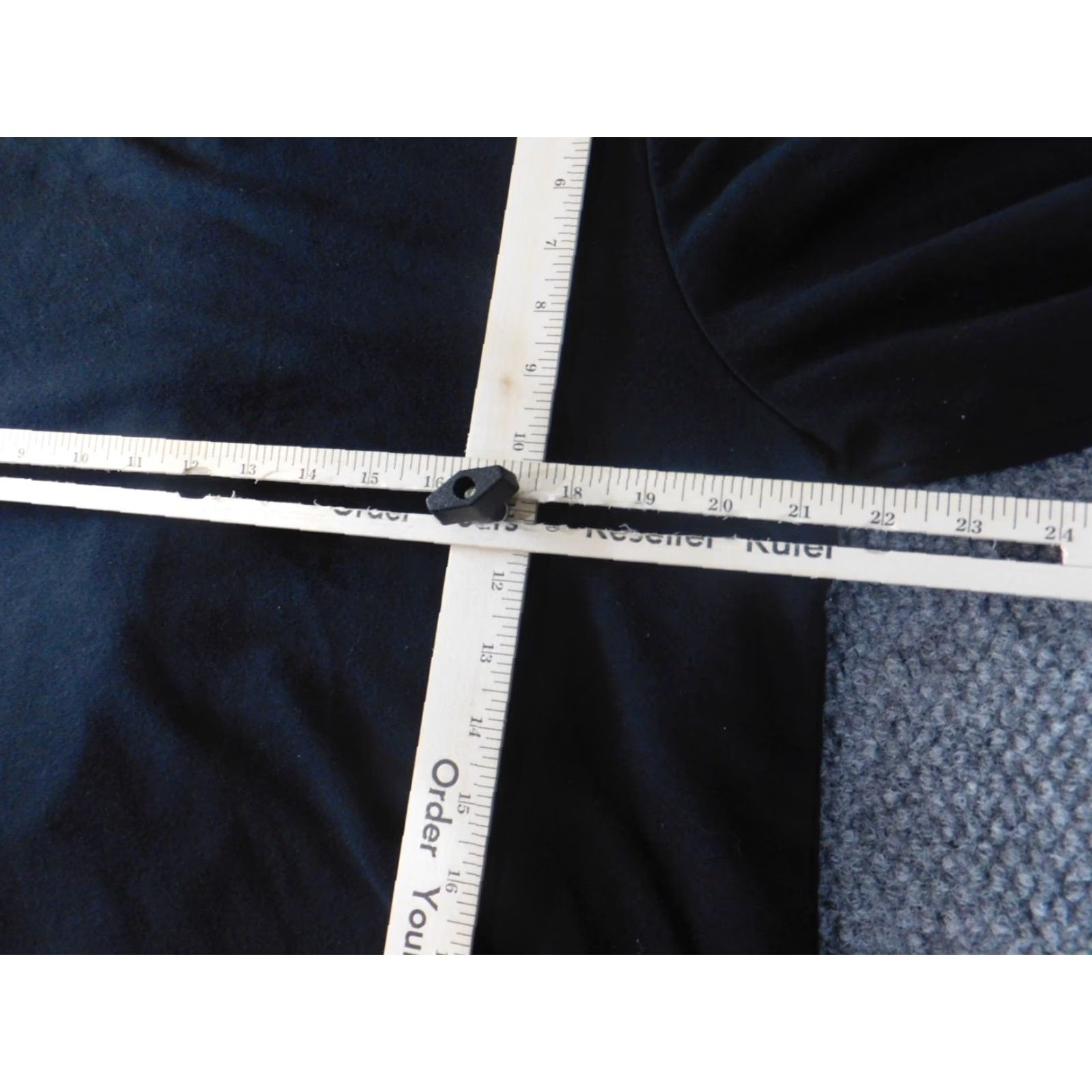 Vintage Susan Graver Sweater Large black stretch womens pullover classic cotton Shirt Size L / US 10 / IT 46 - 5 Thumbnail