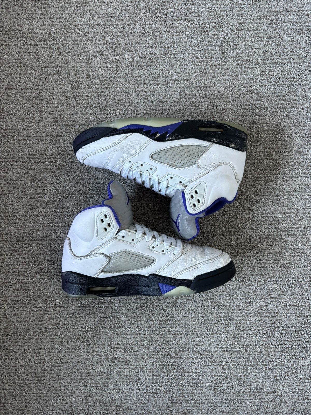Jordan Brand Air Jordan 5 Retro Concord White Size US 8 / EU 41 - 3 Thumbnail