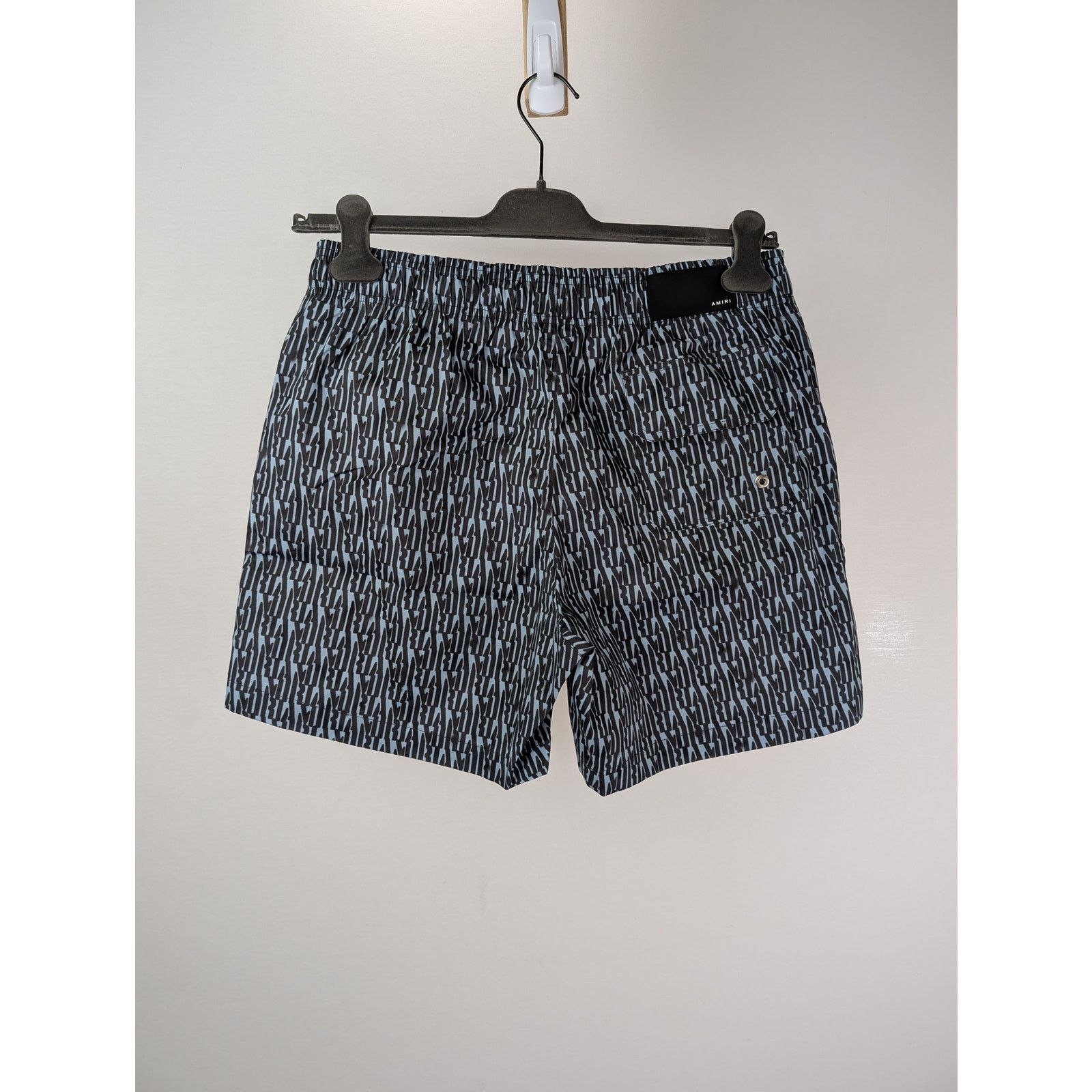 Amiri o1rshd1 Allover Amiri Swim Trunk Swim Shorts in Dusty Blue Size US 34 / EU 50 - 10 Thumbnail