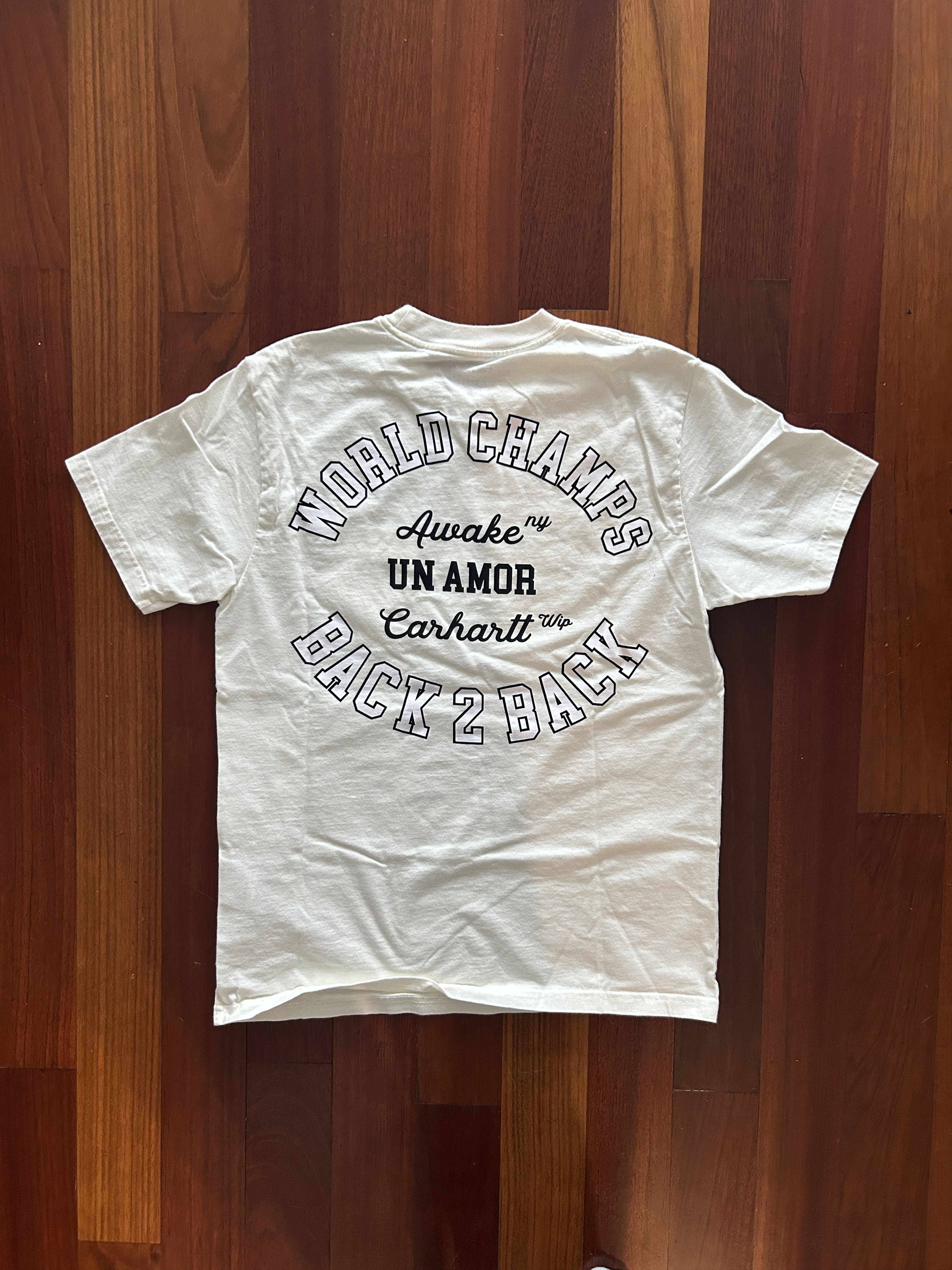 Awake NY × Carhartt Wip Pocket T-Shirt 'Wax' Size US S / EU 44-46 / 1 - 3 Thumbnail