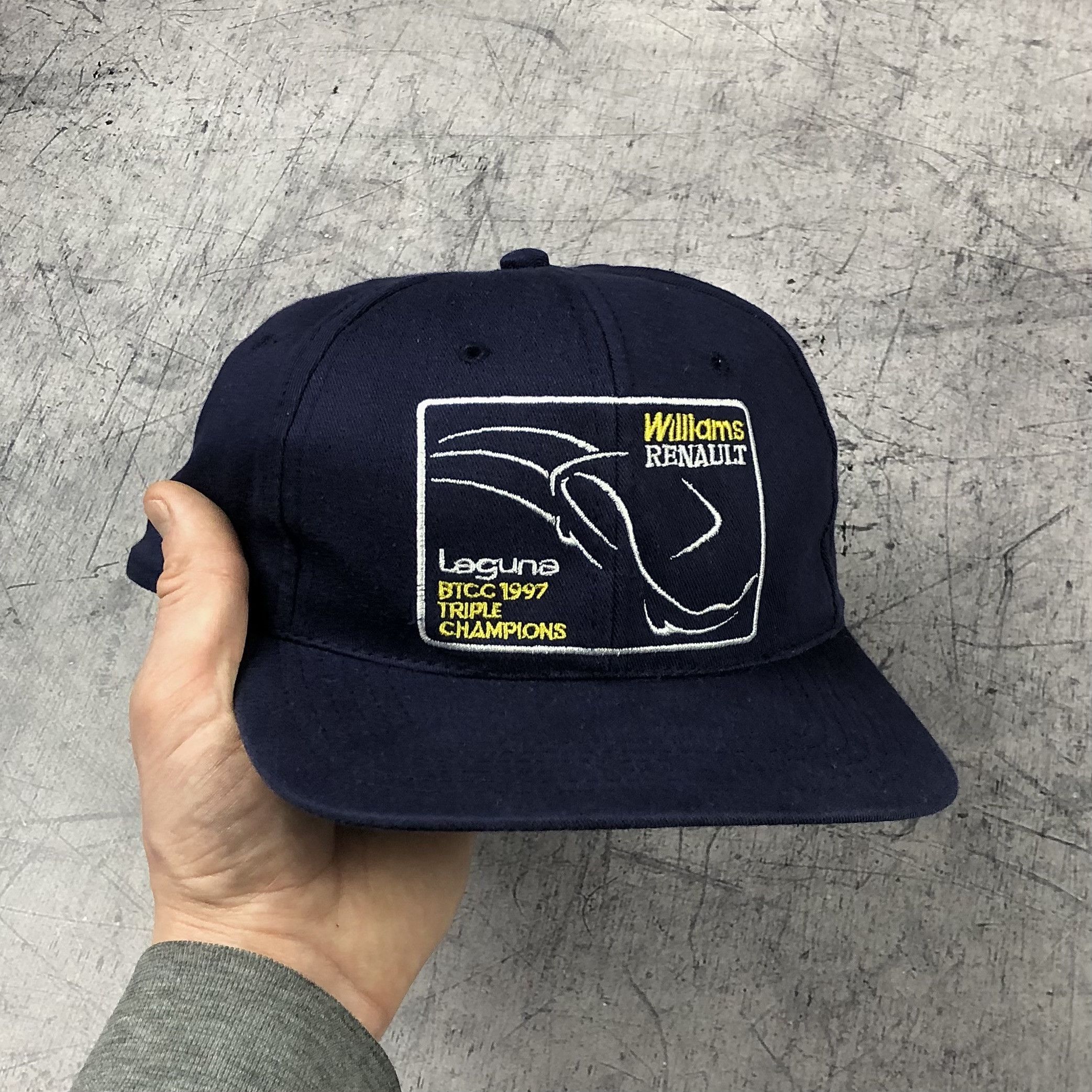 NASCAR 1997 Williams Renault Laguna BTCC Triple Racing Cap Size ONE SIZE - 5 Thumbnail