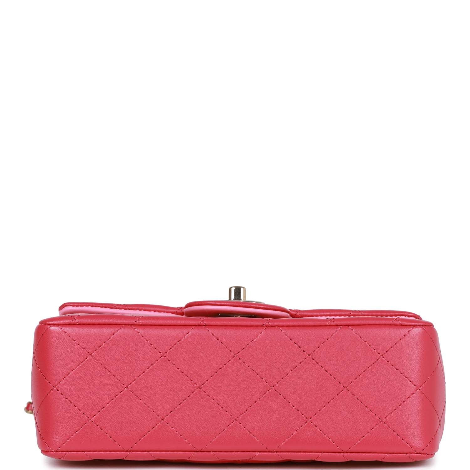 Chanel os11x0326 Size: OS / Mini Rectangular Flap Handle Bag Pink Size ONE SIZE - 6 Thumbnail