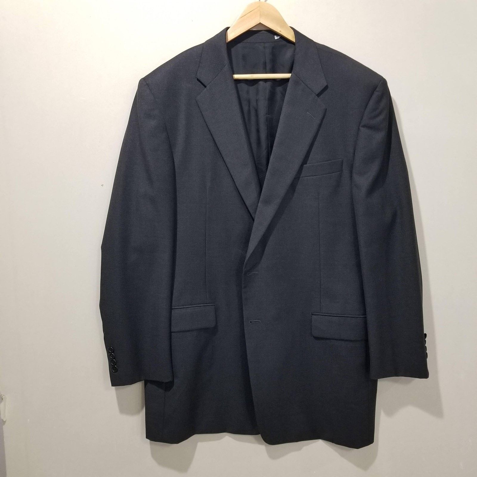 Hickey Freeman Hickey Freeman Suit Jacket Mens 46L Loro Piana Made in USA Size 46L - 1 Thumbnail
