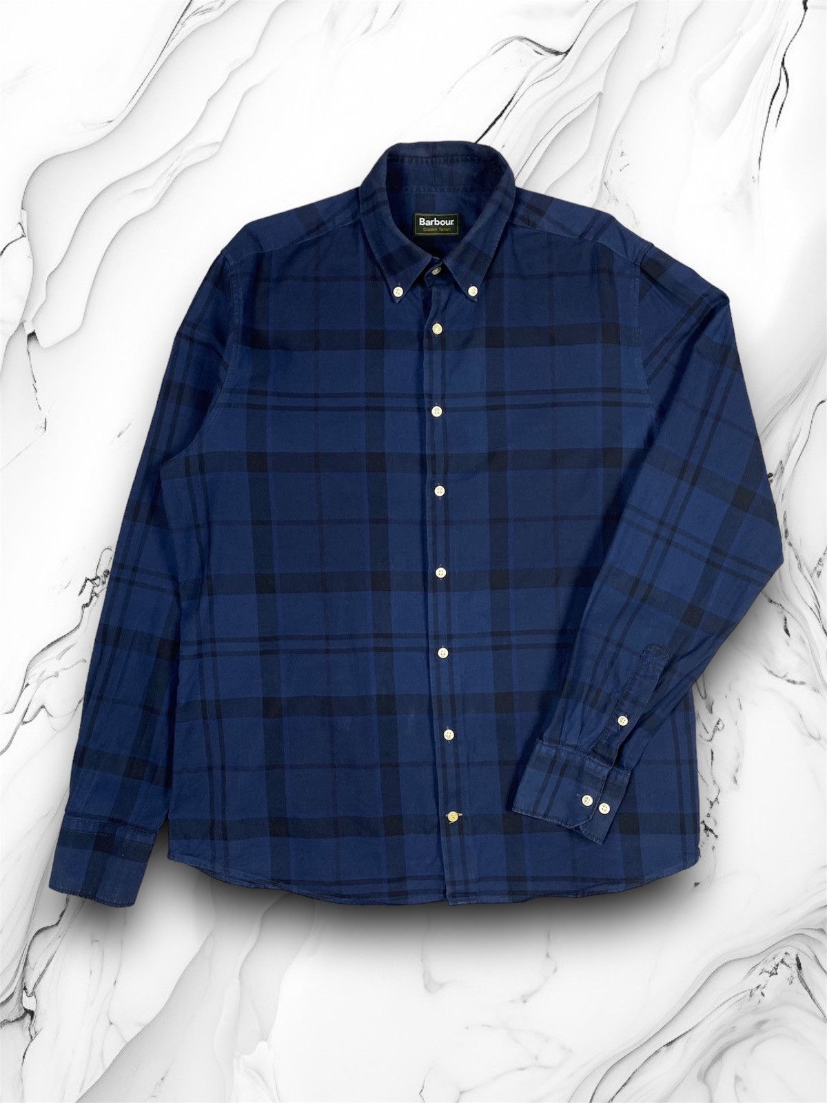 Barbour Barbour Classic Tartan Checkered luxury button up shirt Size US M / EU 48-50 / 2 - 1 Thumbnail