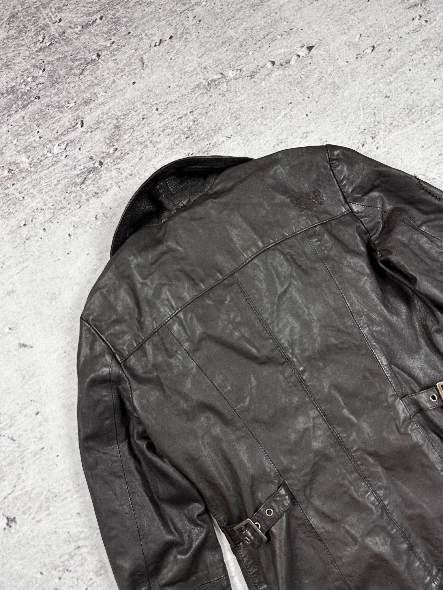 Superdry Superdry leather jacket biker avant garde archive Size M / US 6-8 / IT 42-44 - 9 Thumbnail