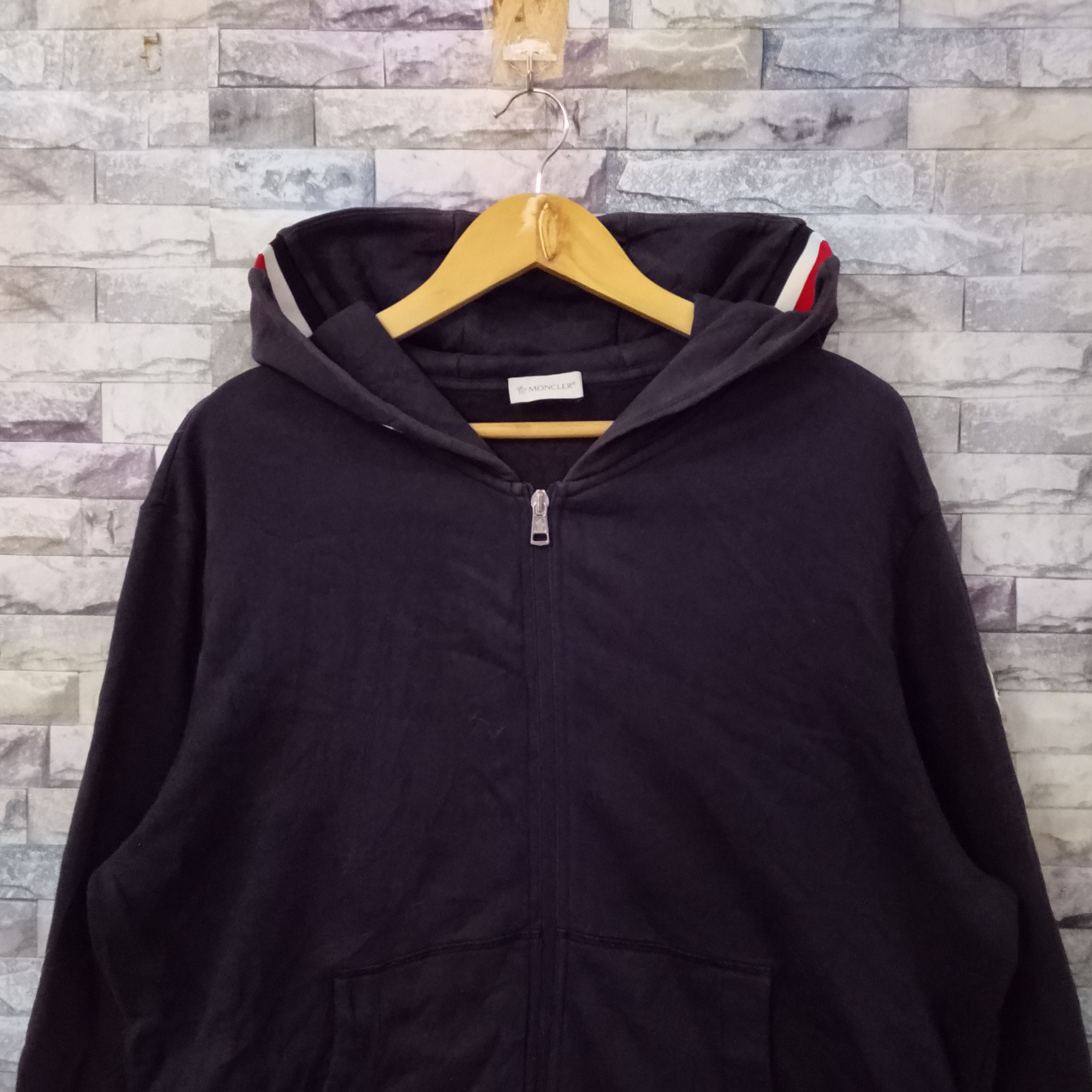 Moncler Moncler Oversized Zipper Hoodie Size US XL / EU 56 / 4 - 3 Thumbnail