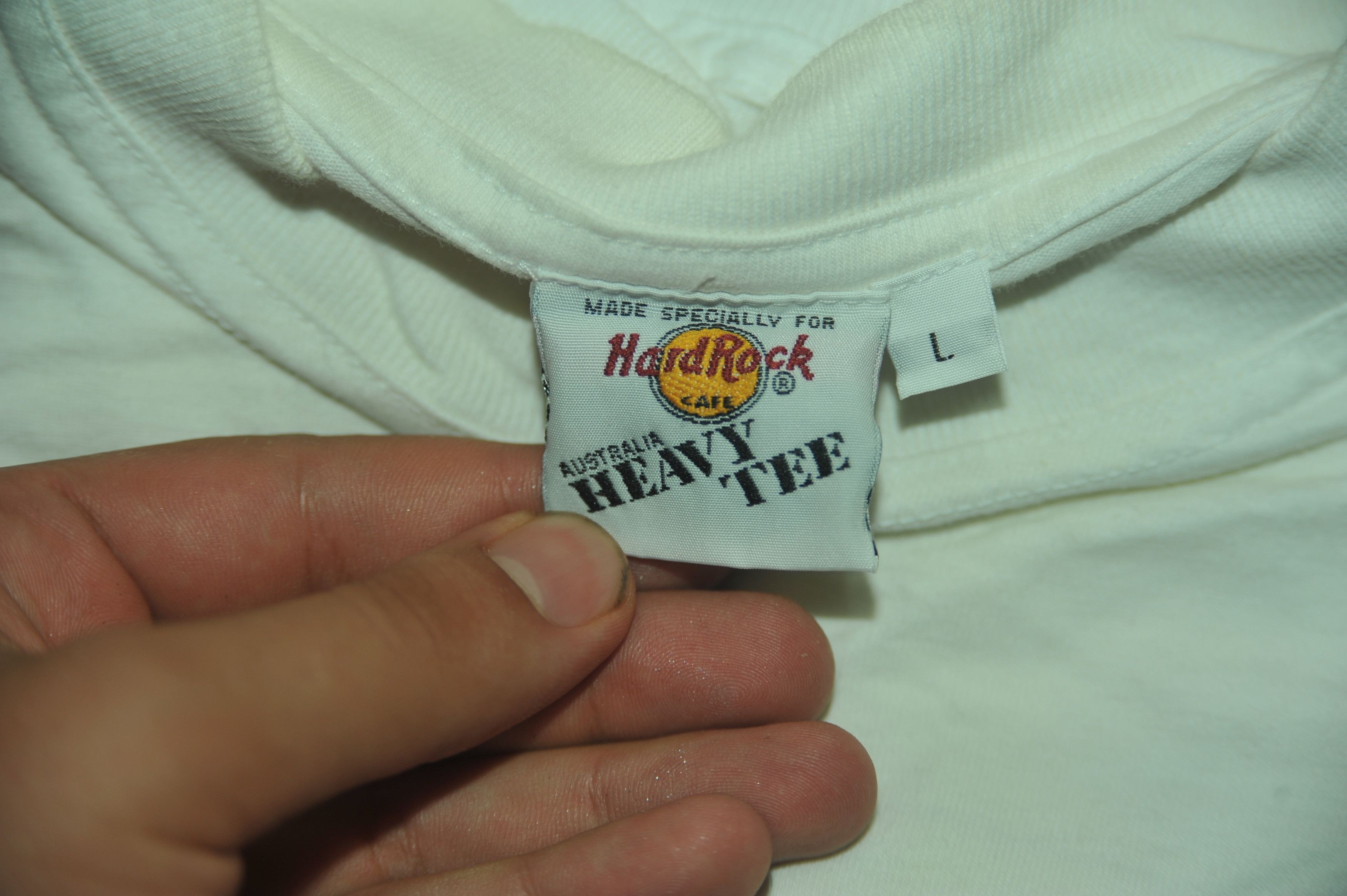 Vintage Vintage 90s Hard Rock Australia Surf T-shirt Size US L / EU 52-54 / 3 - 3 Thumbnail