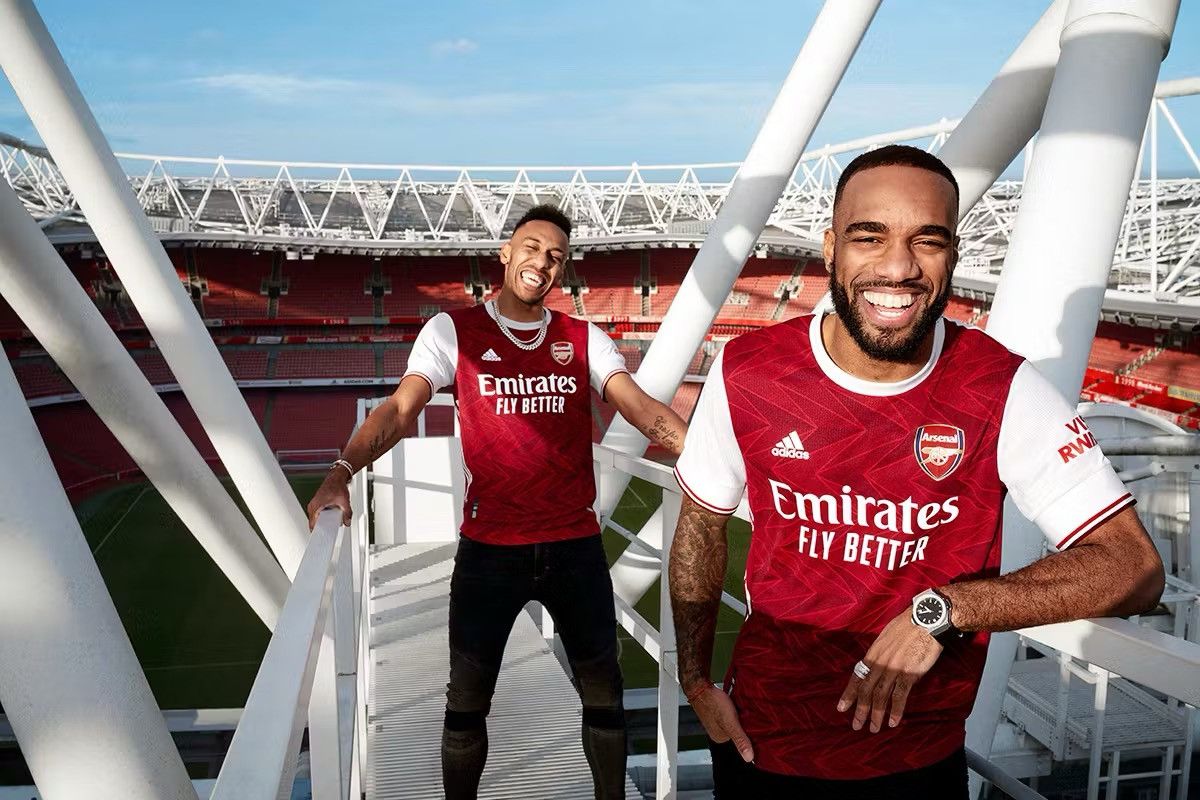 Adidas Arsenal 2020-2021 Home Soccer Jersey Football Kit Shirt Size US S / EU 44-46 / 1 - 3 Thumbnail