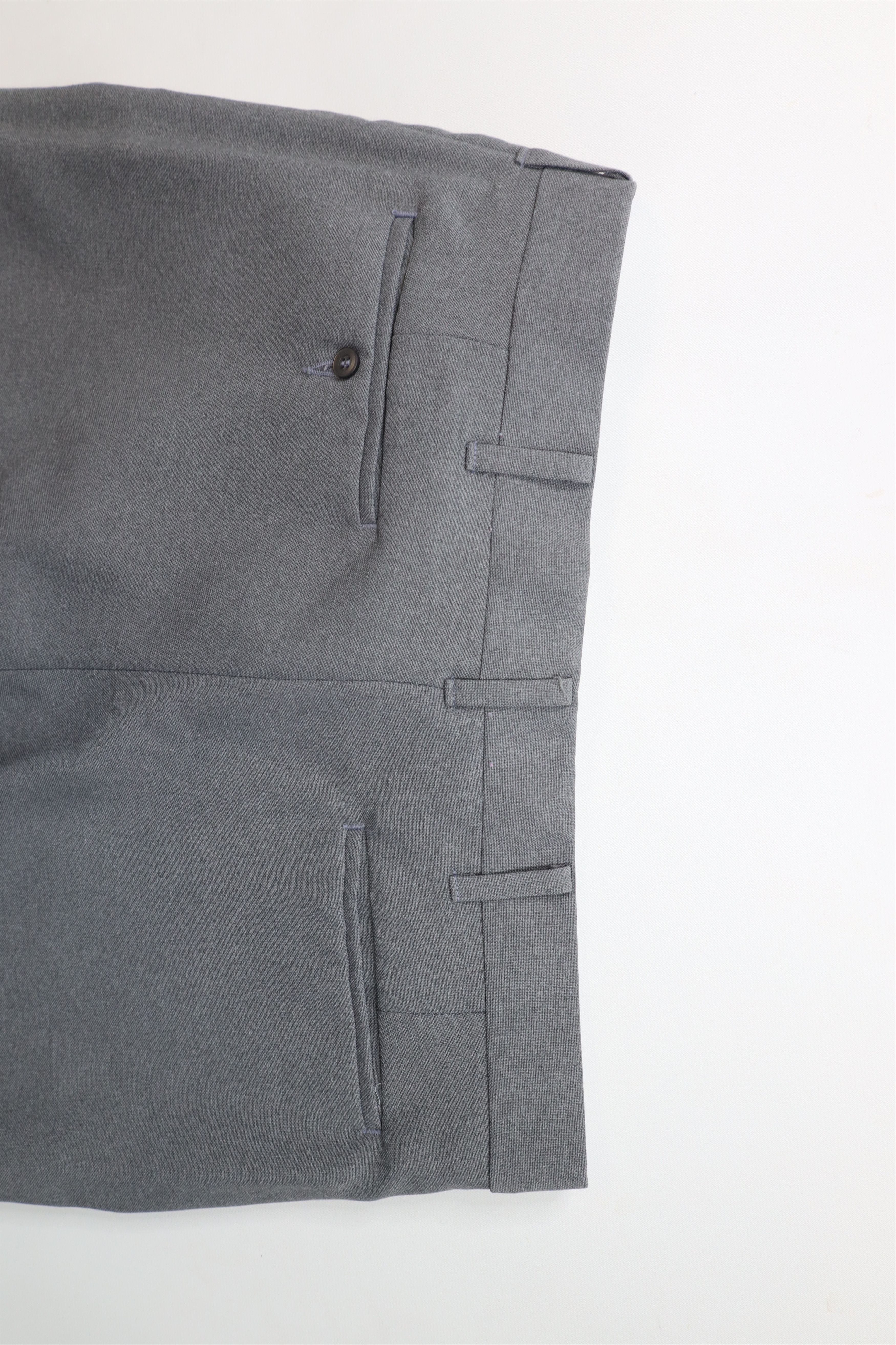 Vintage Vintage 70s Streetwear Wide Leg Chino Pants Heather Gray USA Size US 36 / EU 52 - 13 Thumbnail