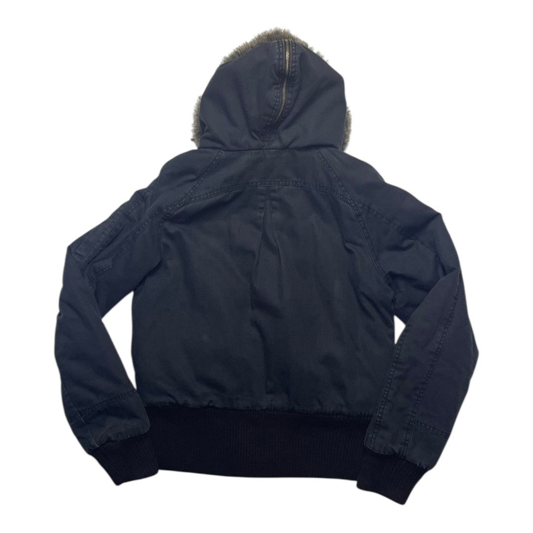 Nike Vintage Nike Winter Hoodie Jacket with Faux Fur Hood Size US L / EU 52-54 / 3 - 2 Thumbnail