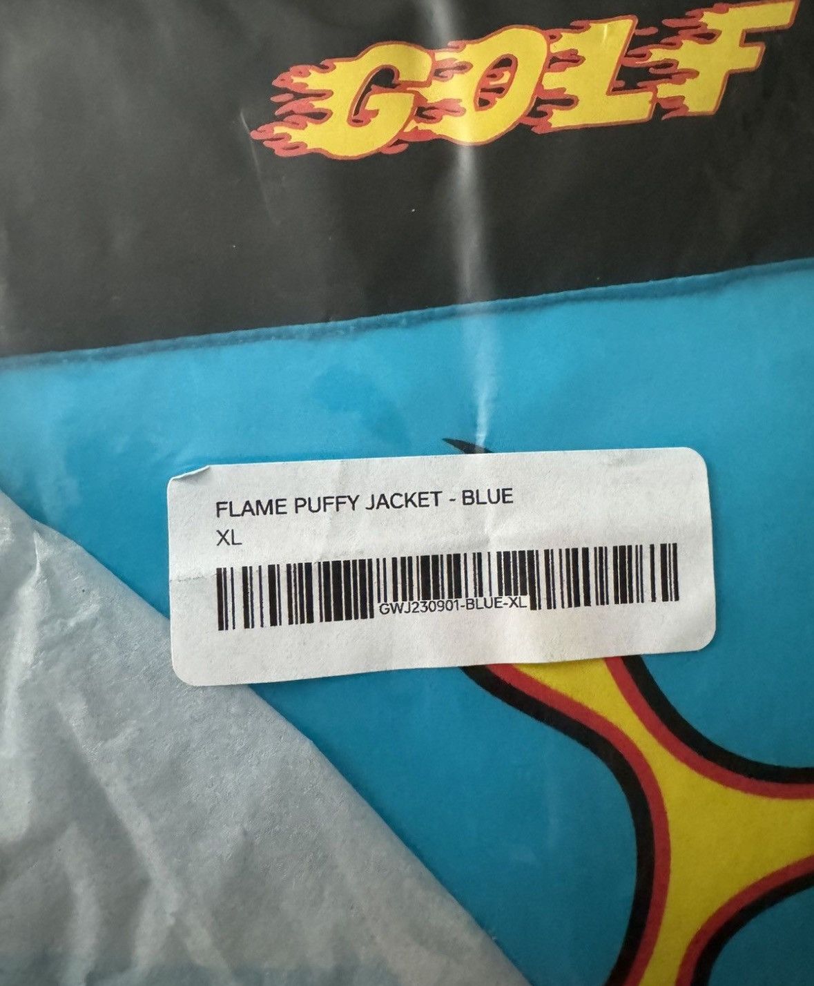 Golf Wang Flame Golf Wang Puffer Jacket Size US XL / EU 56 / 4 - 4 Thumbnail
