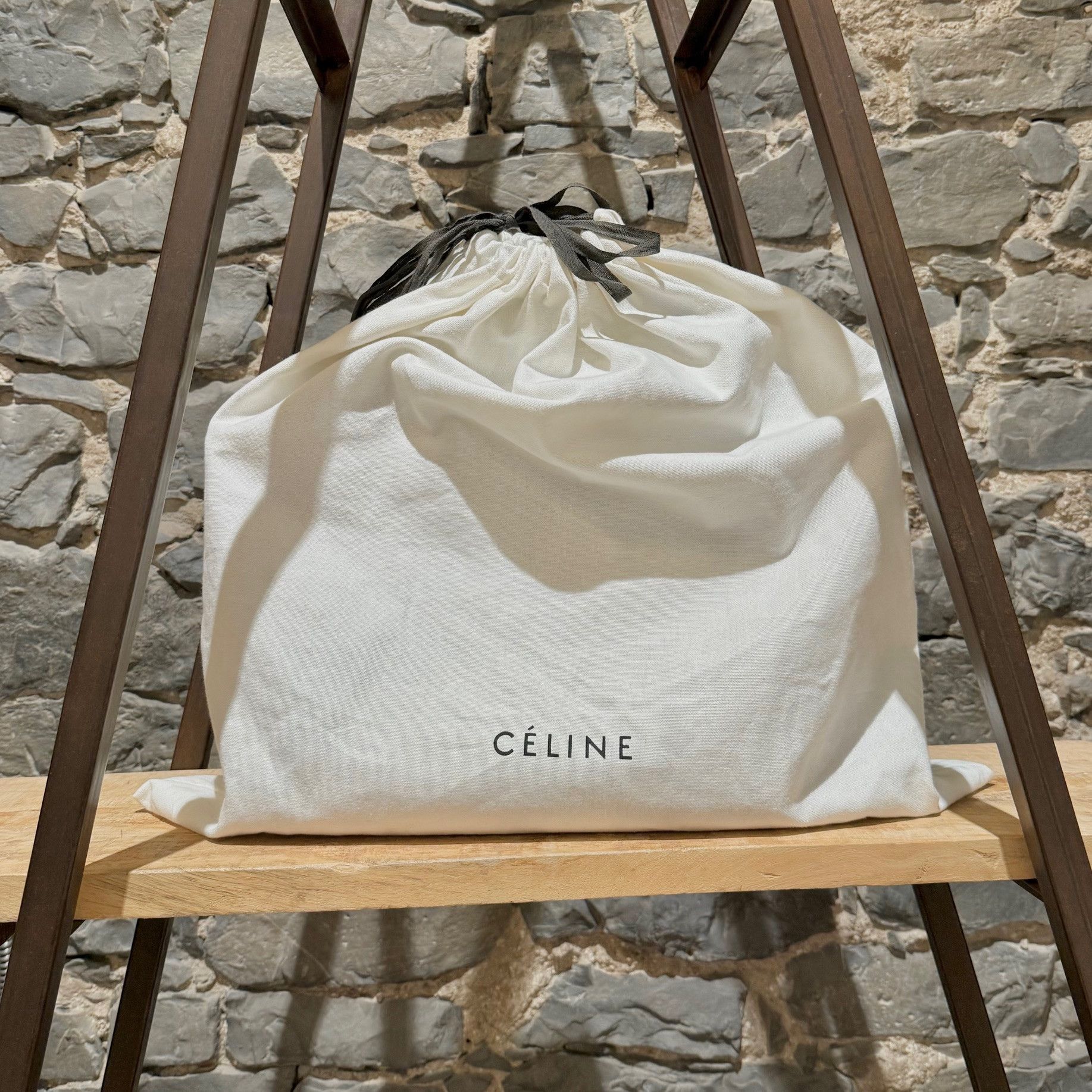 Celine Céline Midnight Blue Croc Embossed Small Tie Knot Tote Size ONE SIZE - 15 Thumbnail