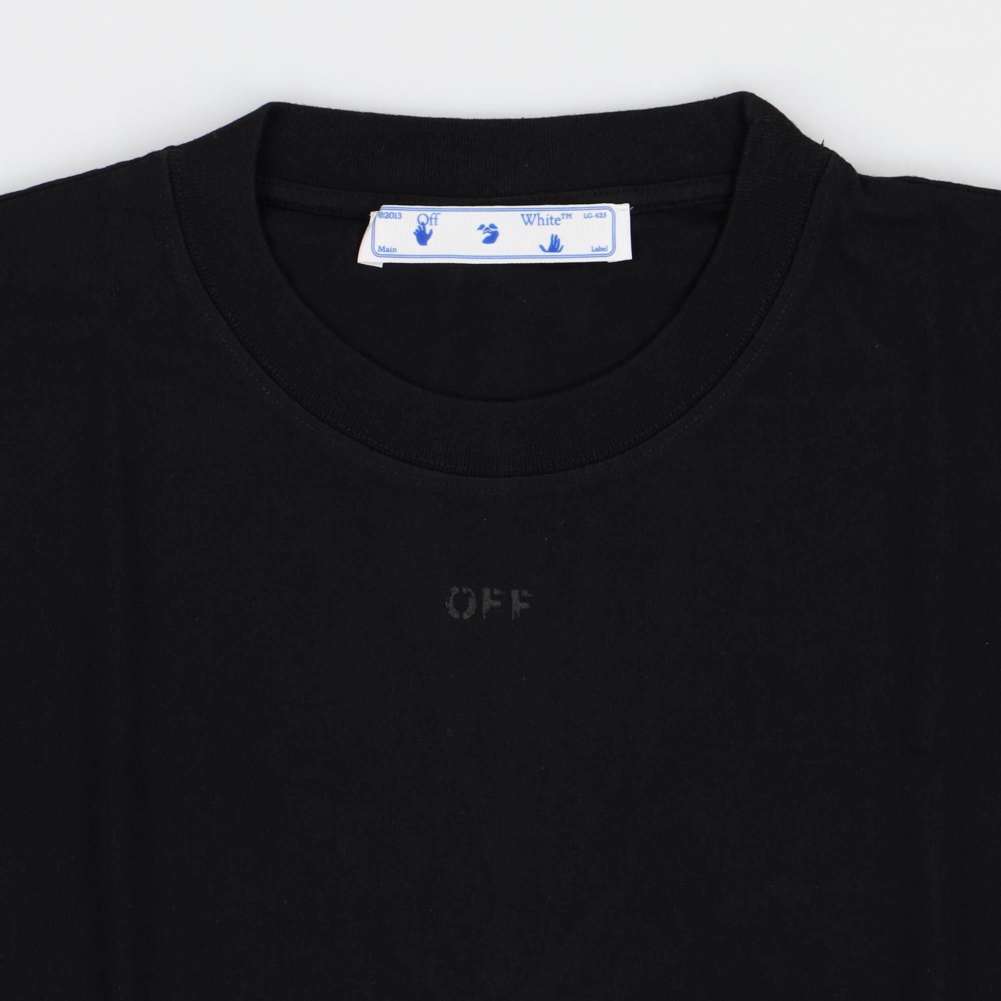 Off-White Black Rubber Arrows Logo T-Shirt Size US M / EU 48-50 / 2 - 7 Thumbnail