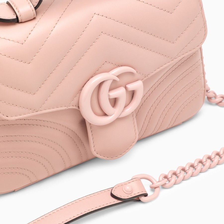 Gucci o1d2blof0824 Size: OS / GG Marmont Leather Mini Handbag Size ONE SIZE - 5 Thumbnail