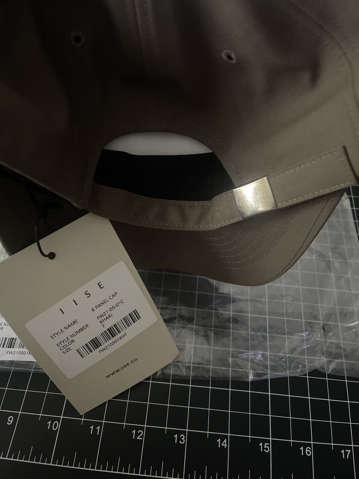 IISE IISE 6 Panel Cap Size ONE SIZE - 1 Thumbnail