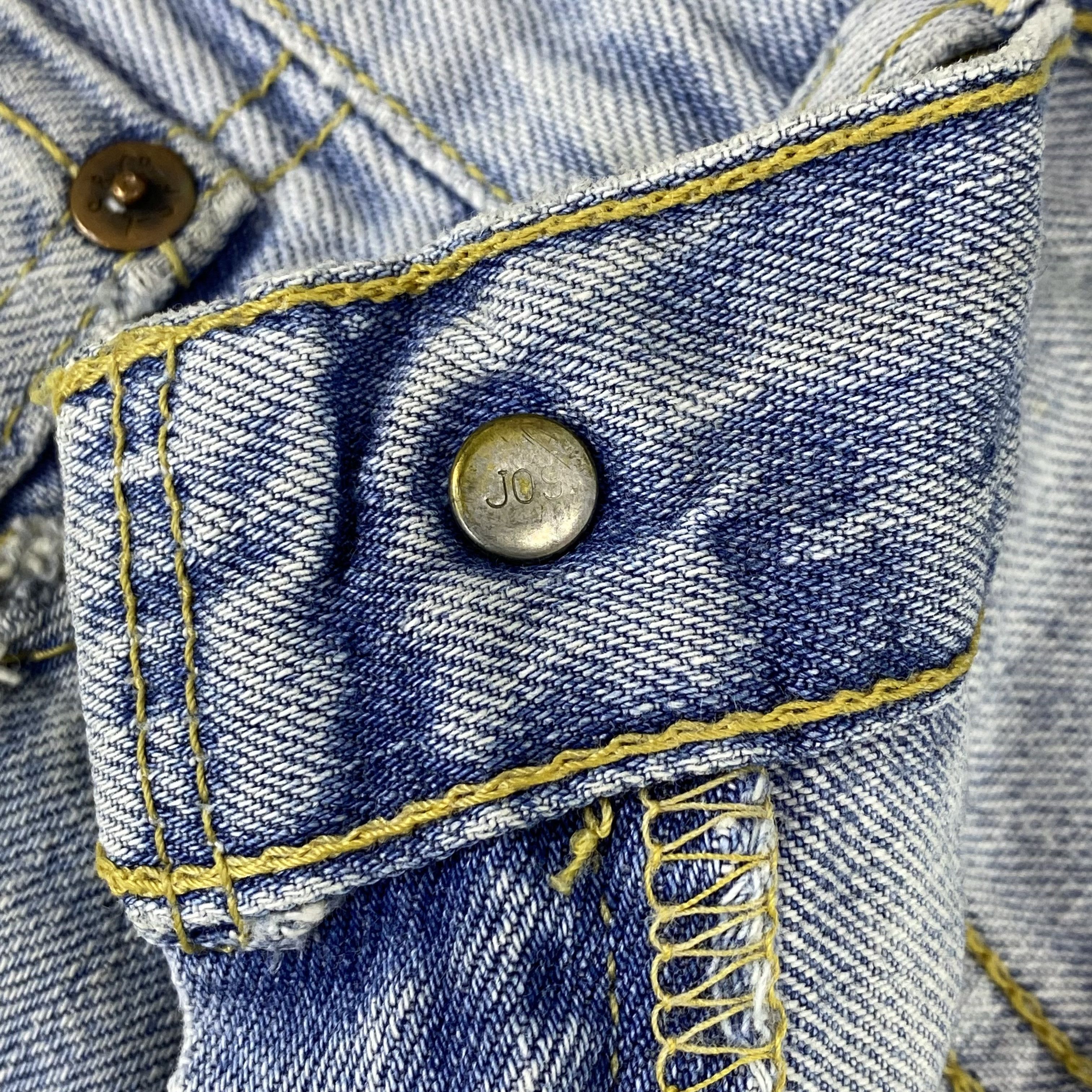 Jean × Levi's Vintage Levi's 504 Distress Blue Wash Jeans - J1150 Size US 32 / EU 48 - 12 Thumbnail