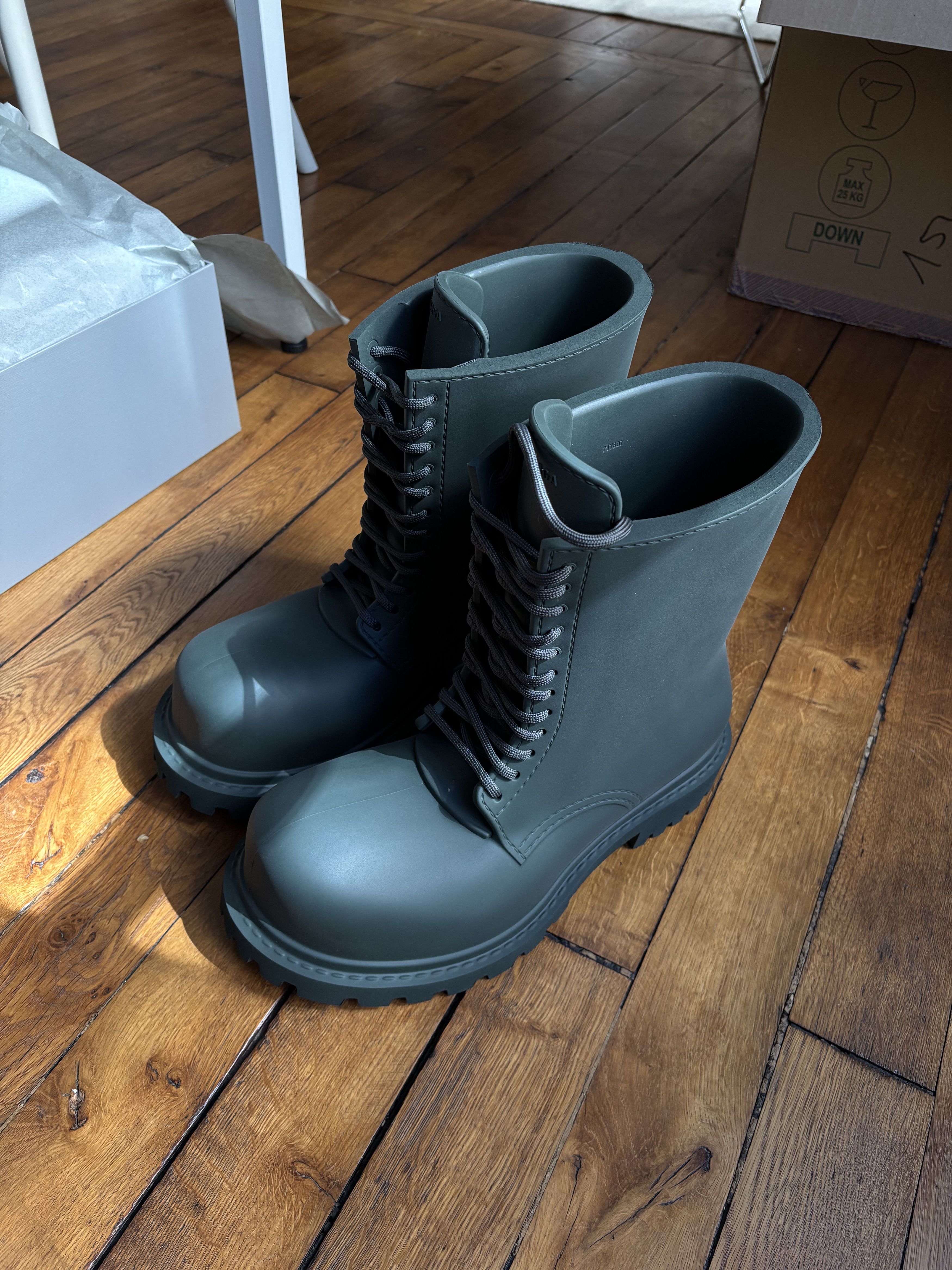 Balenciaga Balenciaga Steroid boots dark green Size US 10 / EU 43 - 2 Thumbnail