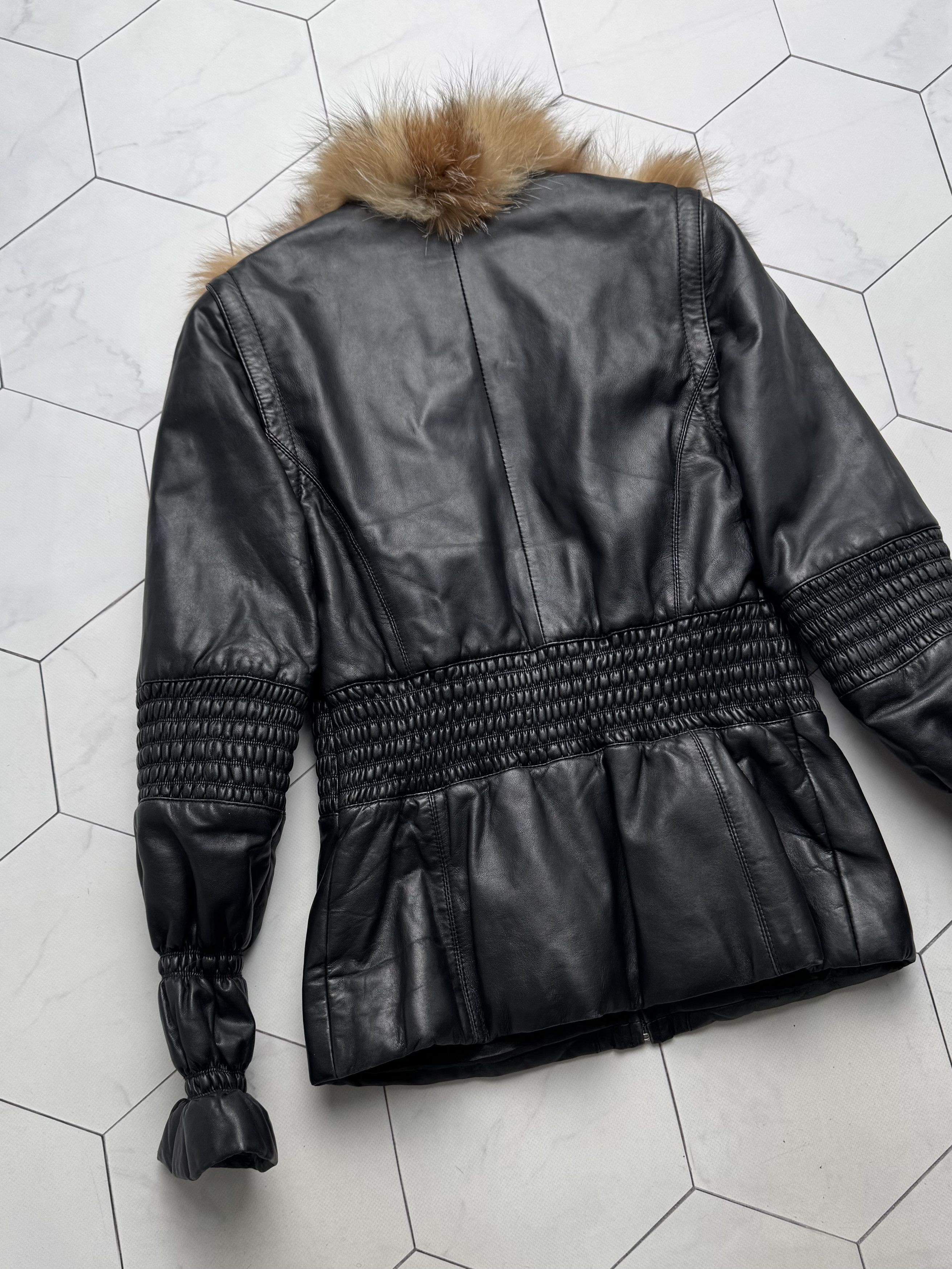 Vintage Vintage Real Lambskin Jacket With Real Fur Details E2D15 Size XS / US 0-2 / IT 36-38 - 18 Thumbnail