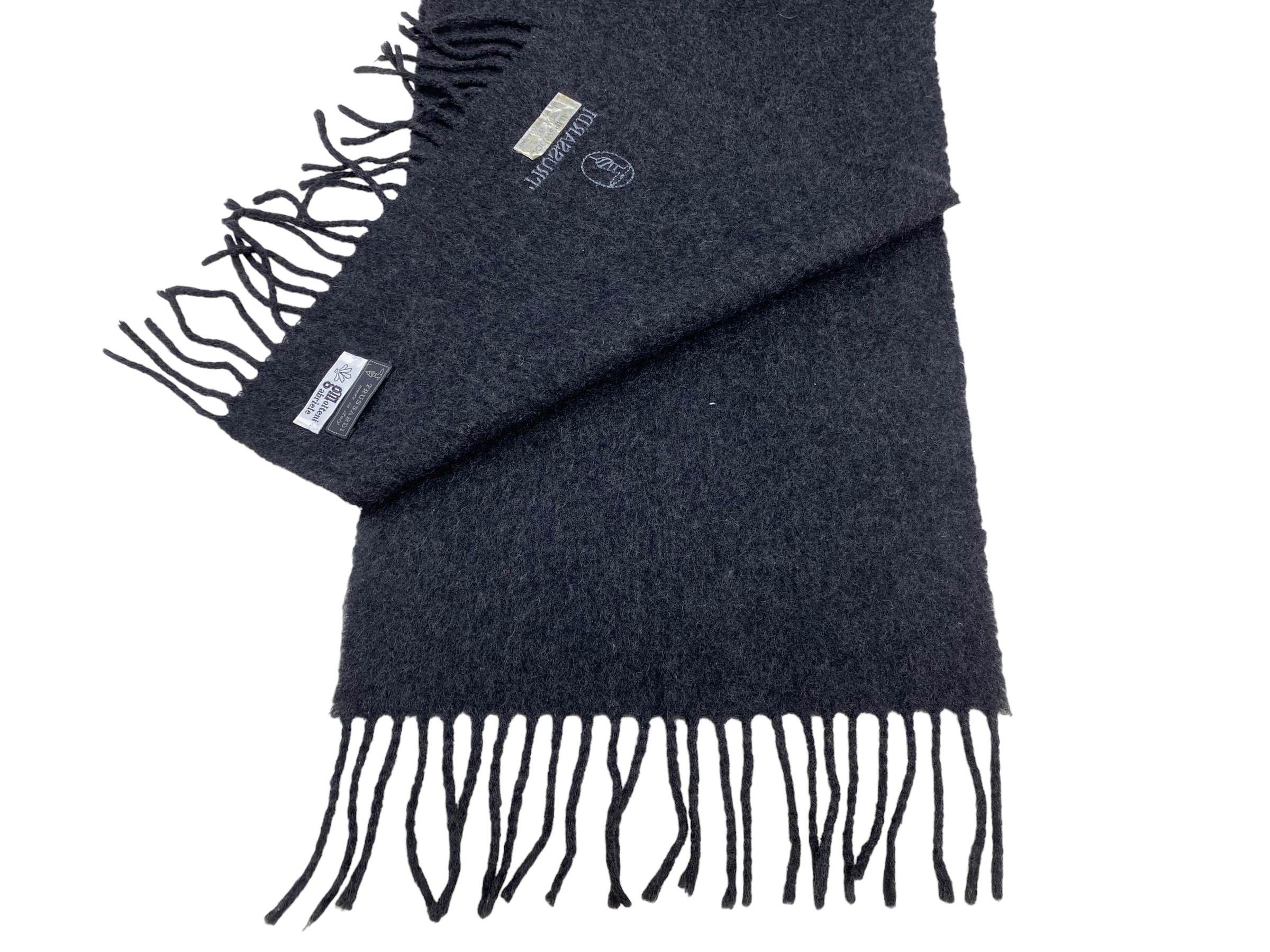 Trussardi × Vintage Trussardi scarf Pure Lambswool Vintage Scarves Size ONE SIZE - 4 Thumbnail